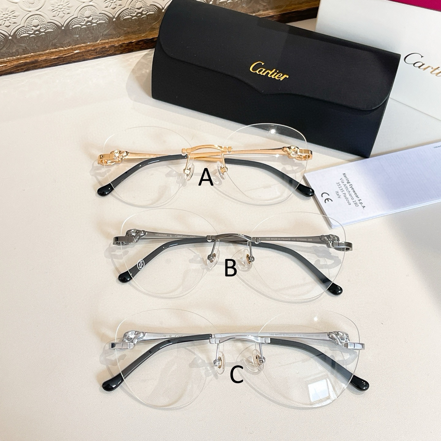 까르띠에 Cartier CT0269S 65口15-115