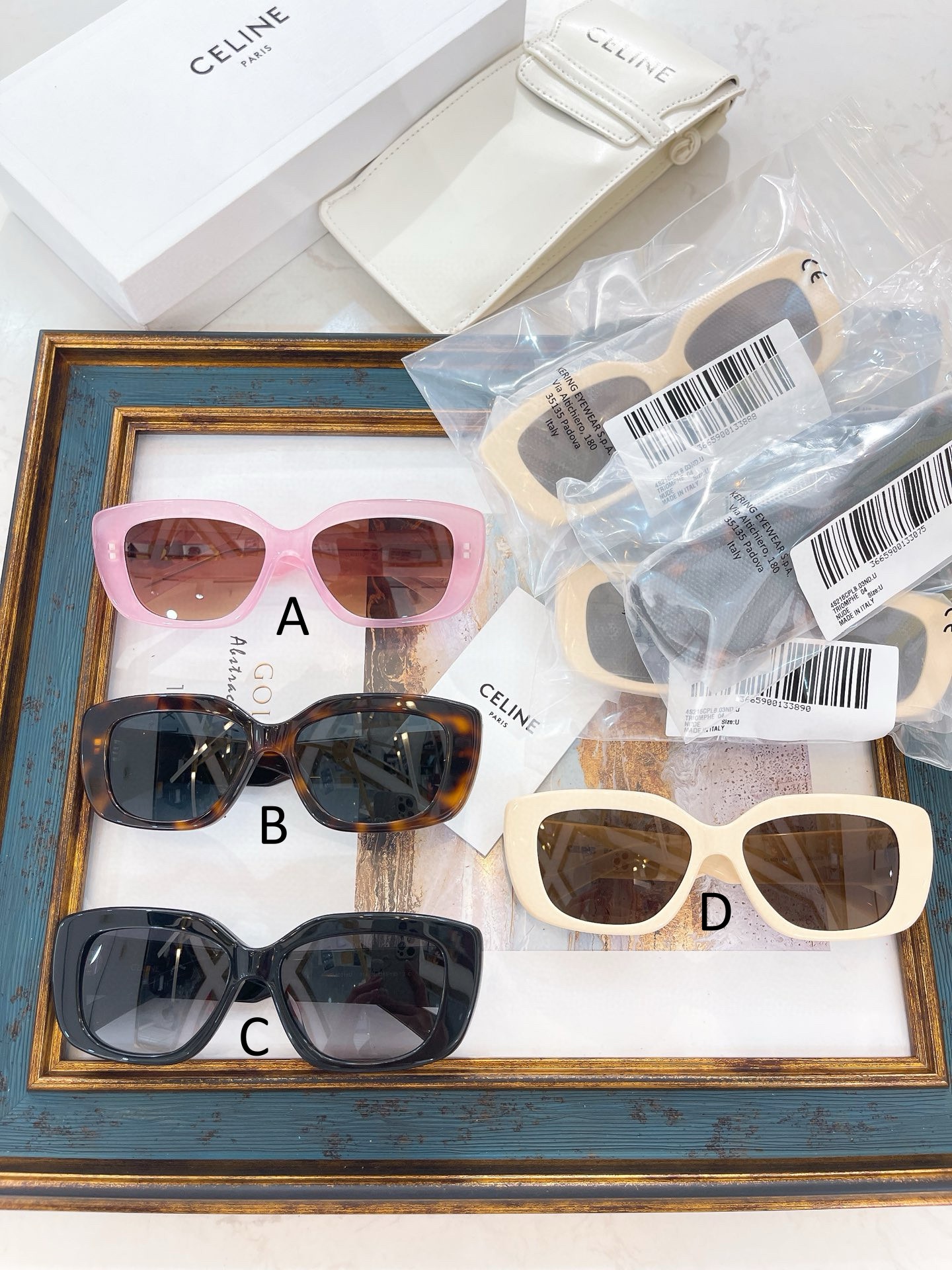 셀린느 Celine CL40216U 55口15-135