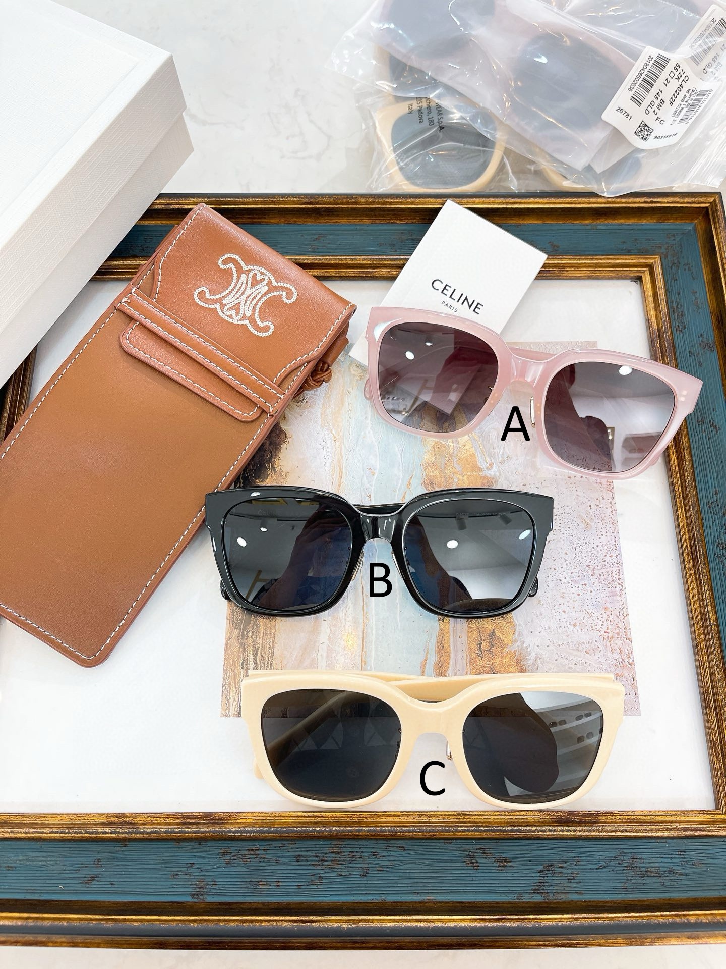 셀린느 Celine CL40222F 55口21-145