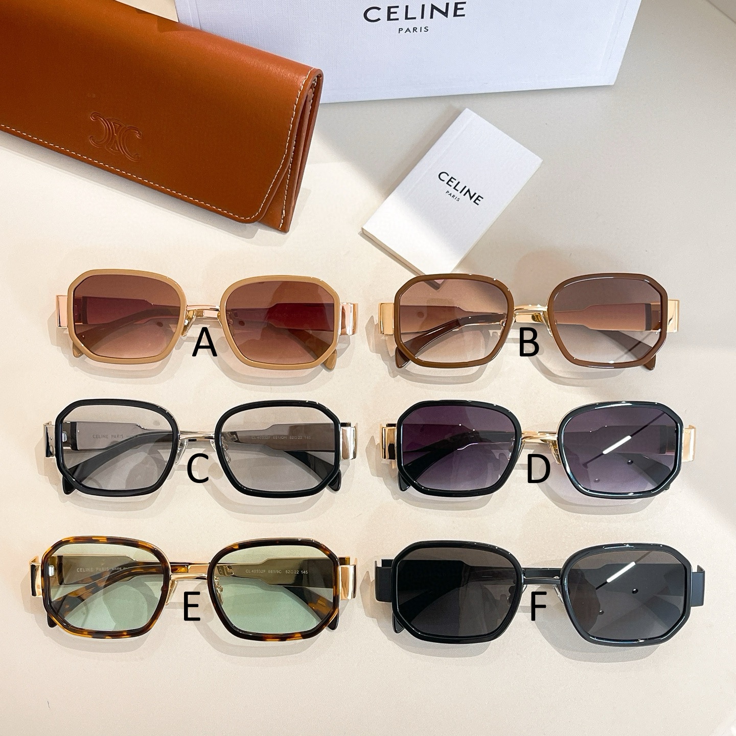 셀린느 Celine CL40332F 52口22-145
