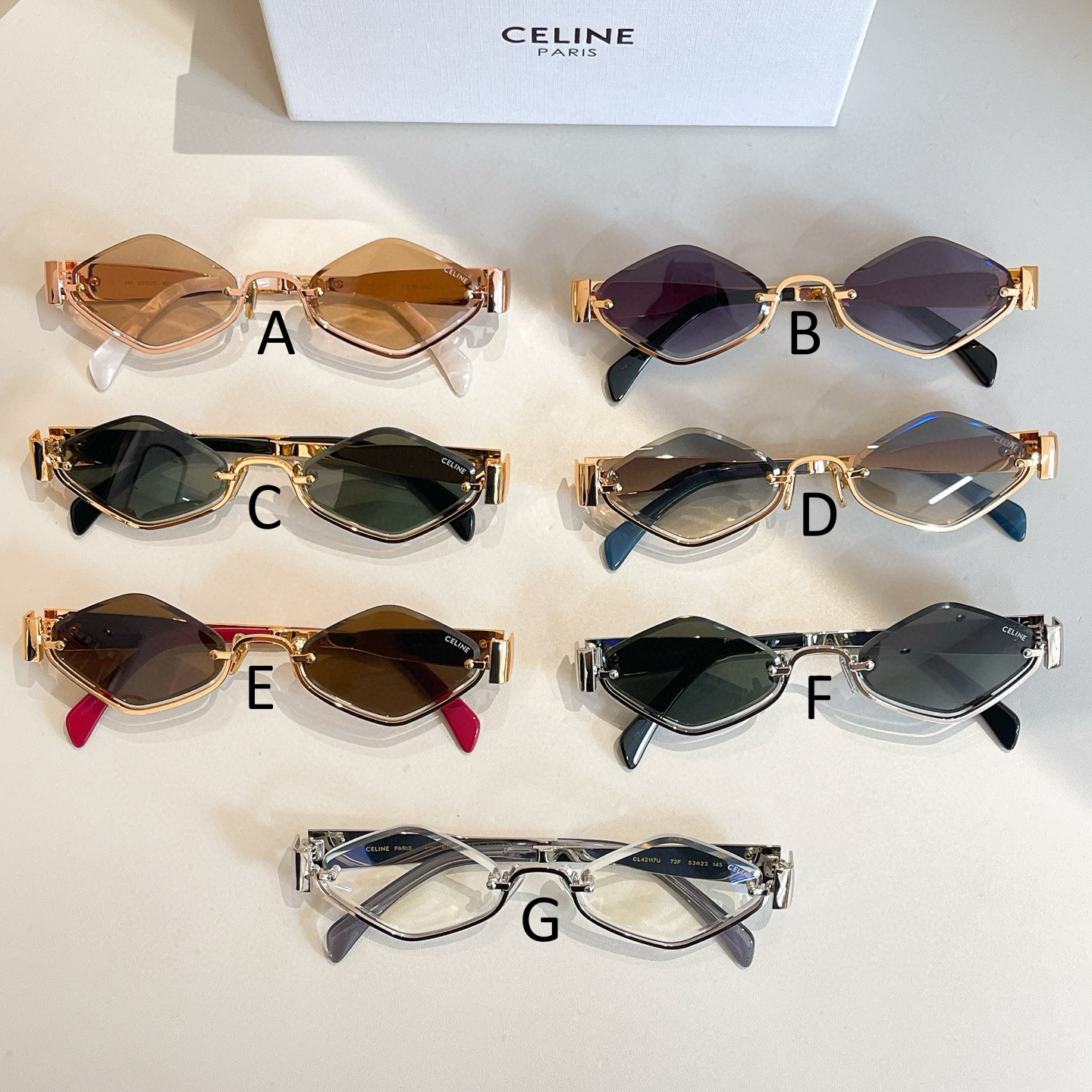 셀린느 Celine CL42117U 52口13-145