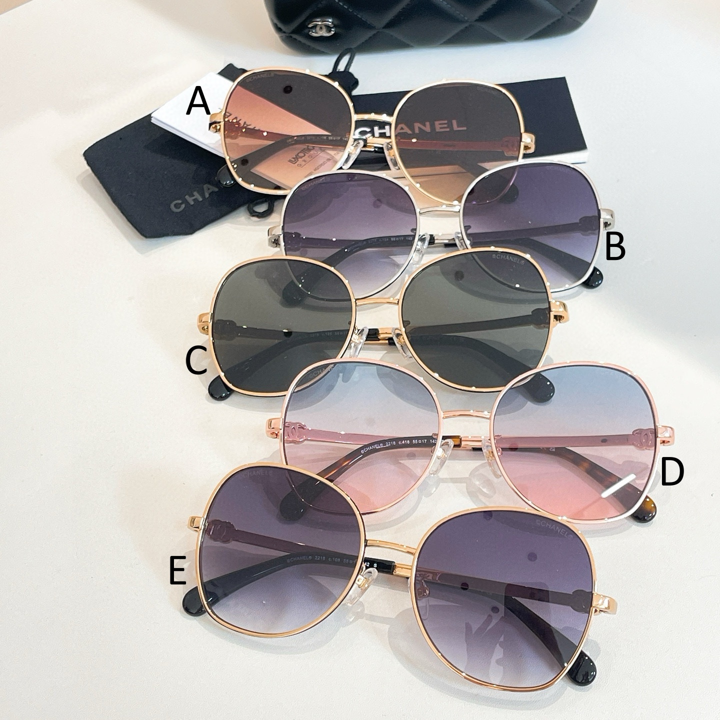 샤넬 Chanel 2218 55口17-140