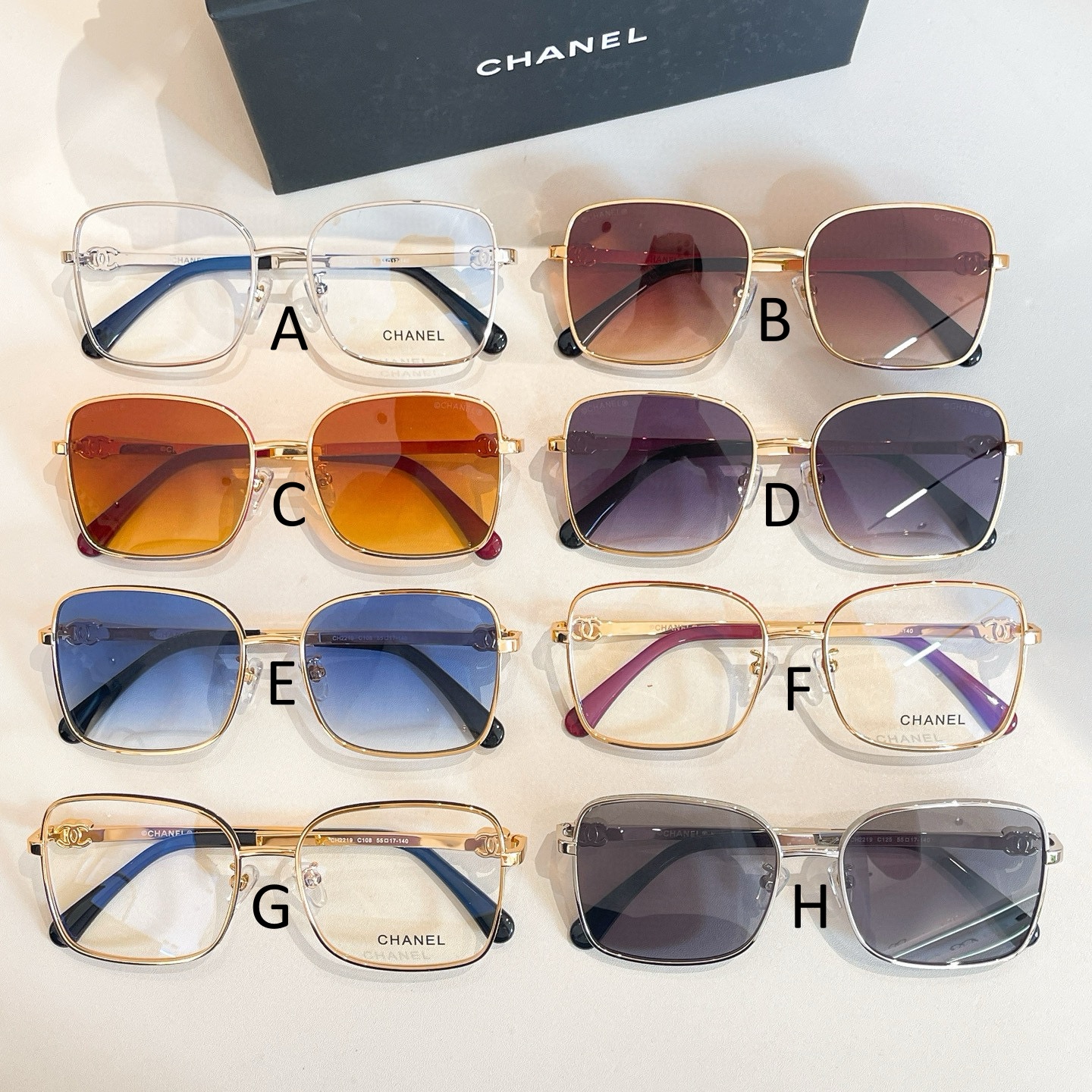 샤넬 Chanel CH2219 55口17-140