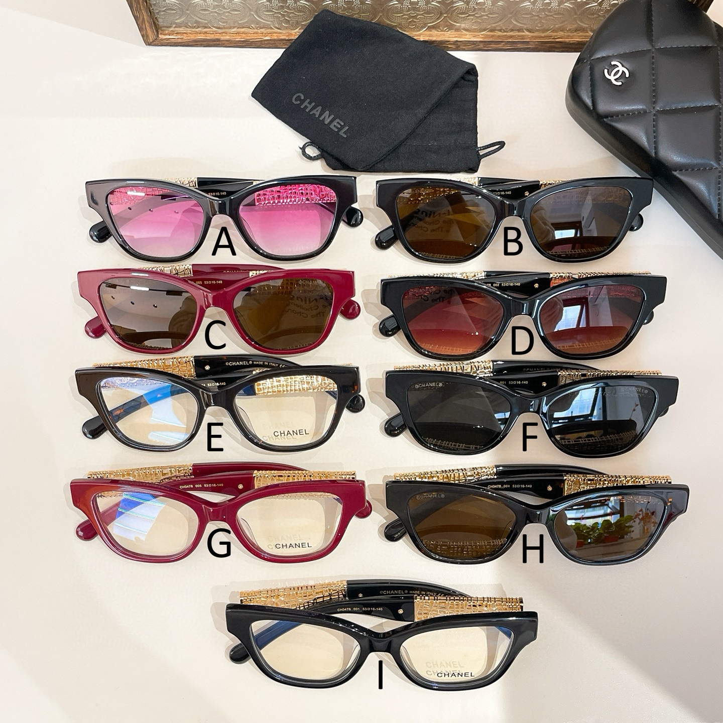 샤넬 Chanel CH3478 53口16-140