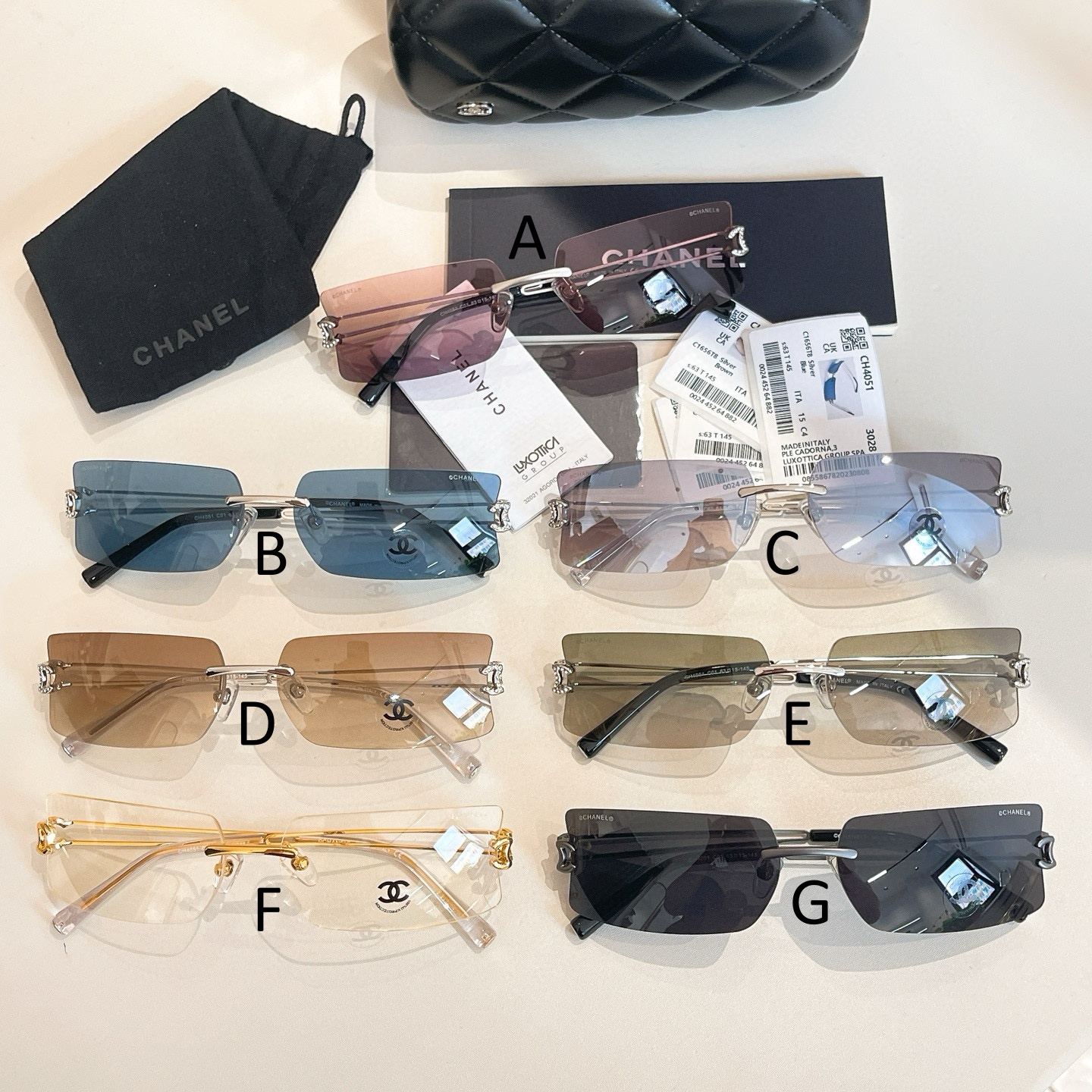 샤넬 Chanel CH4051 63口15-145