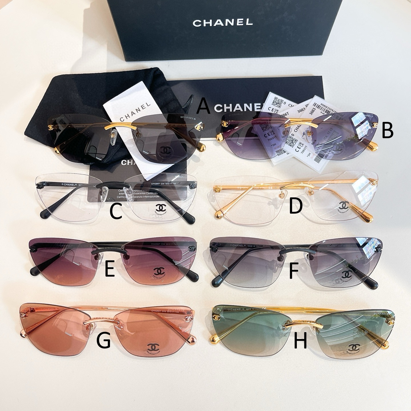 샤넬 Chanel CH4286T 59口17-140