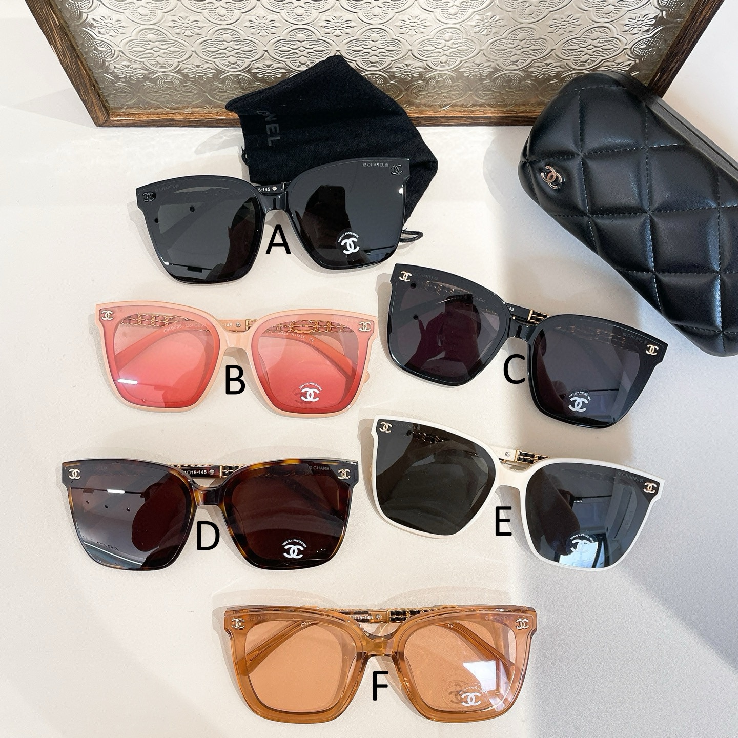 샤넬 Chanel CH6038 64口15-145