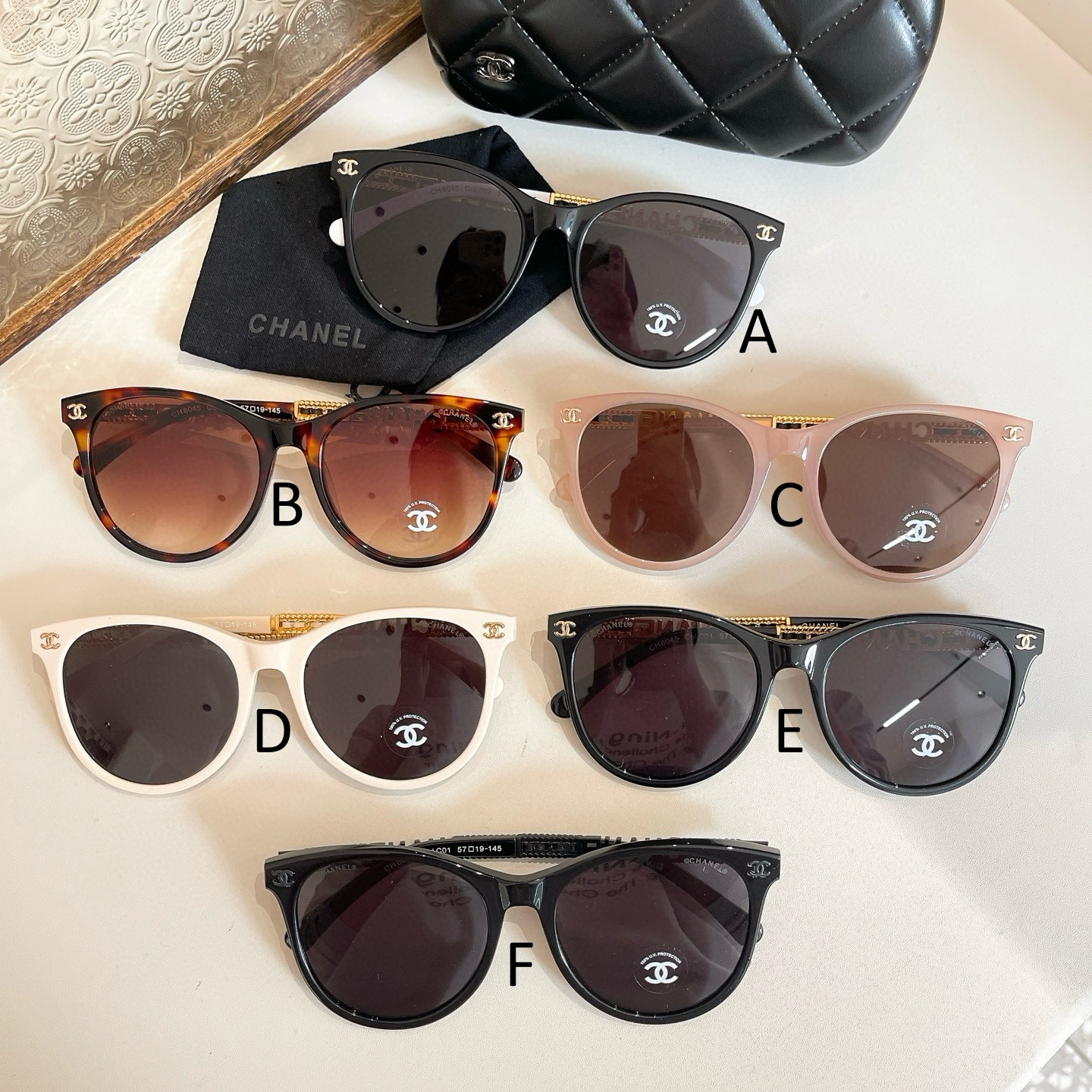 샤넬 Chanel CH6045 57口19-145