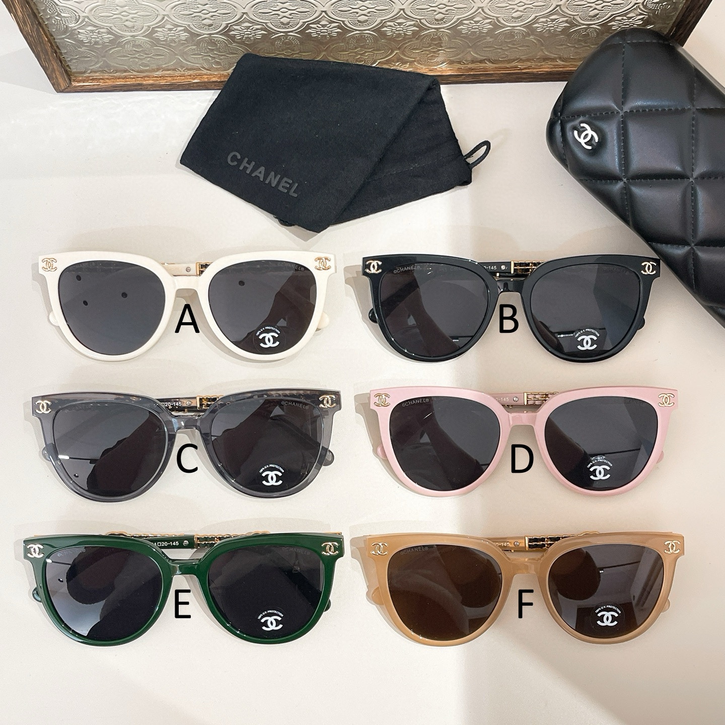 샤넬 Chanel CH8033 54口20-145