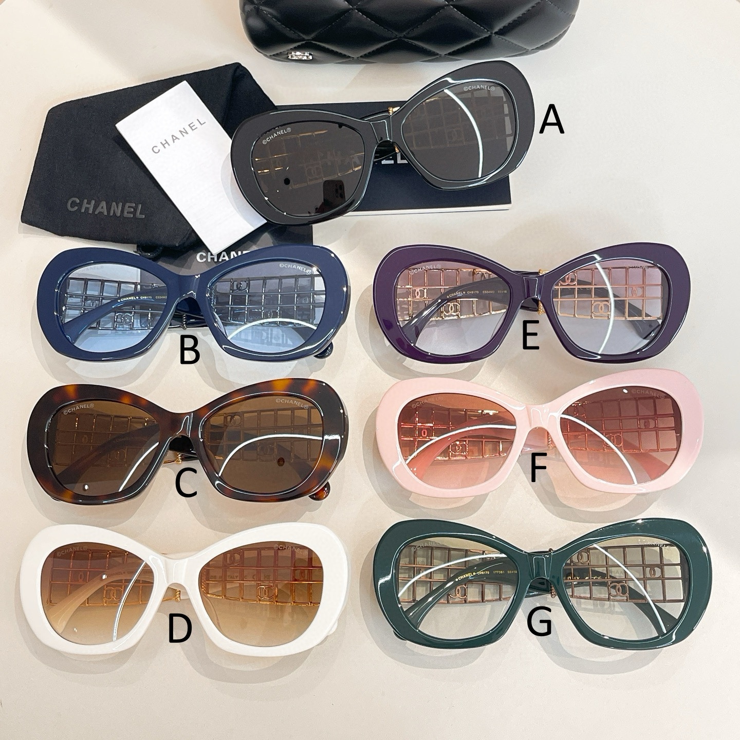 샤넬 Chanel CH9170 55口18-140