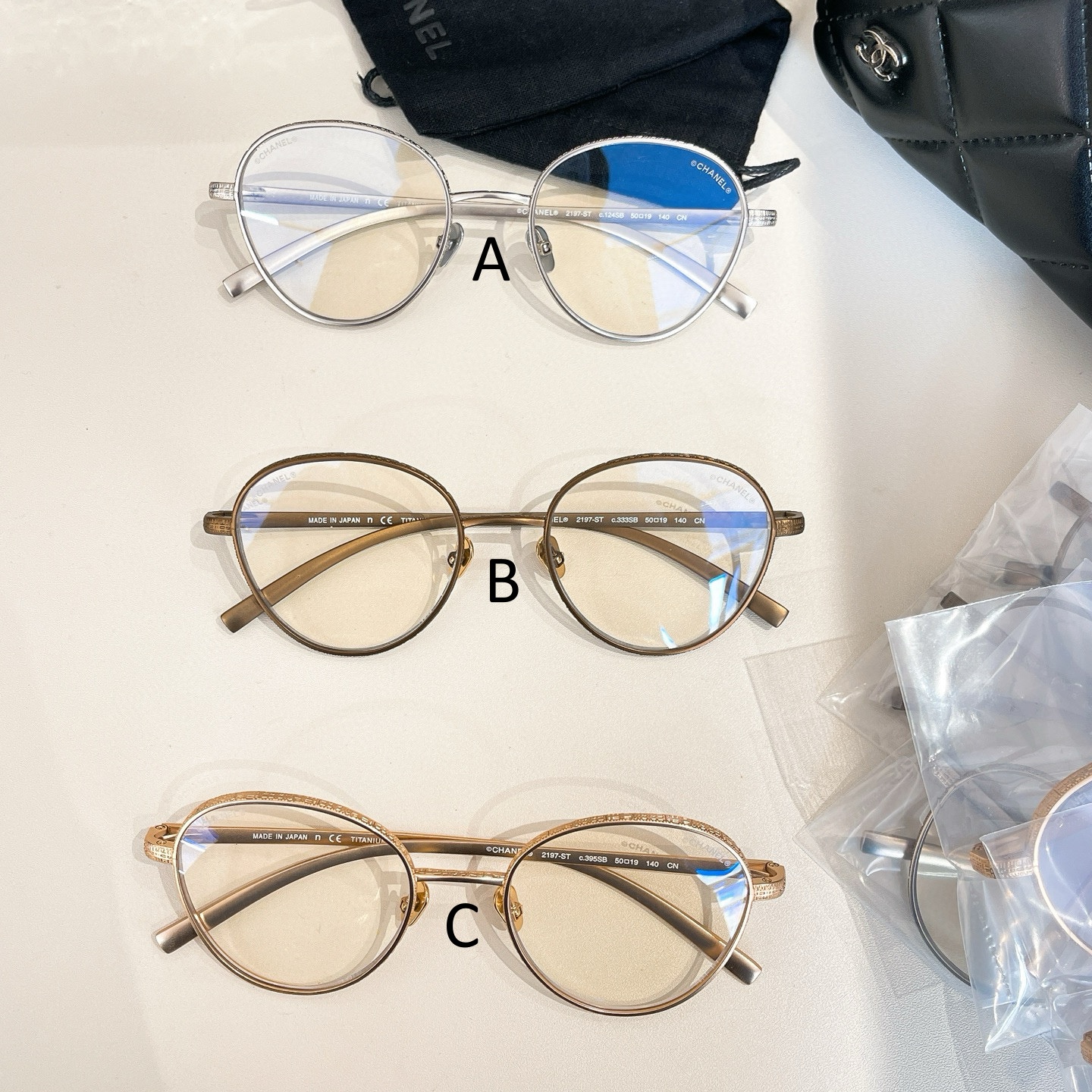 샤넬 Chanel 2197-ST 50口19-140