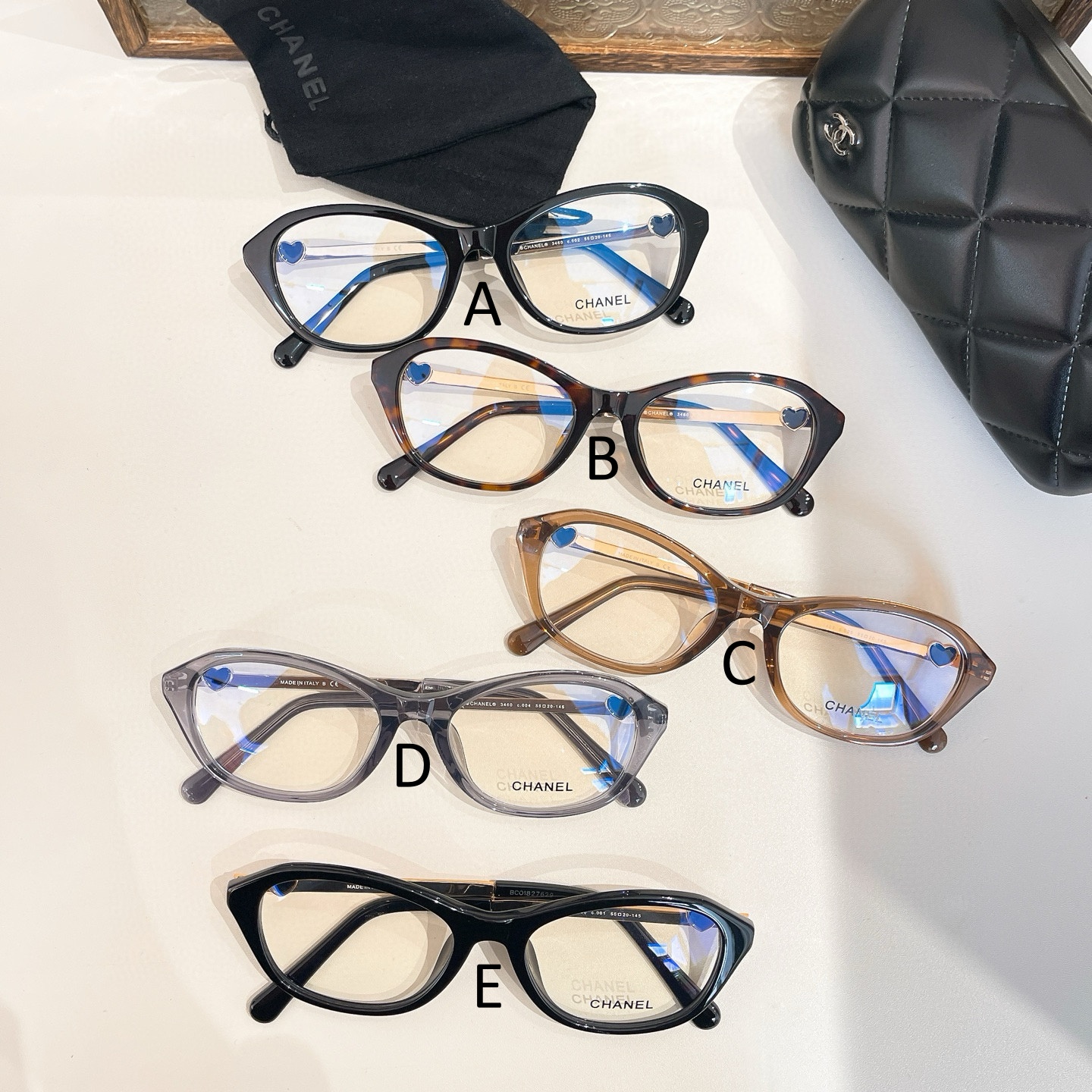 샤넬 Chanel 3460 53口20-145