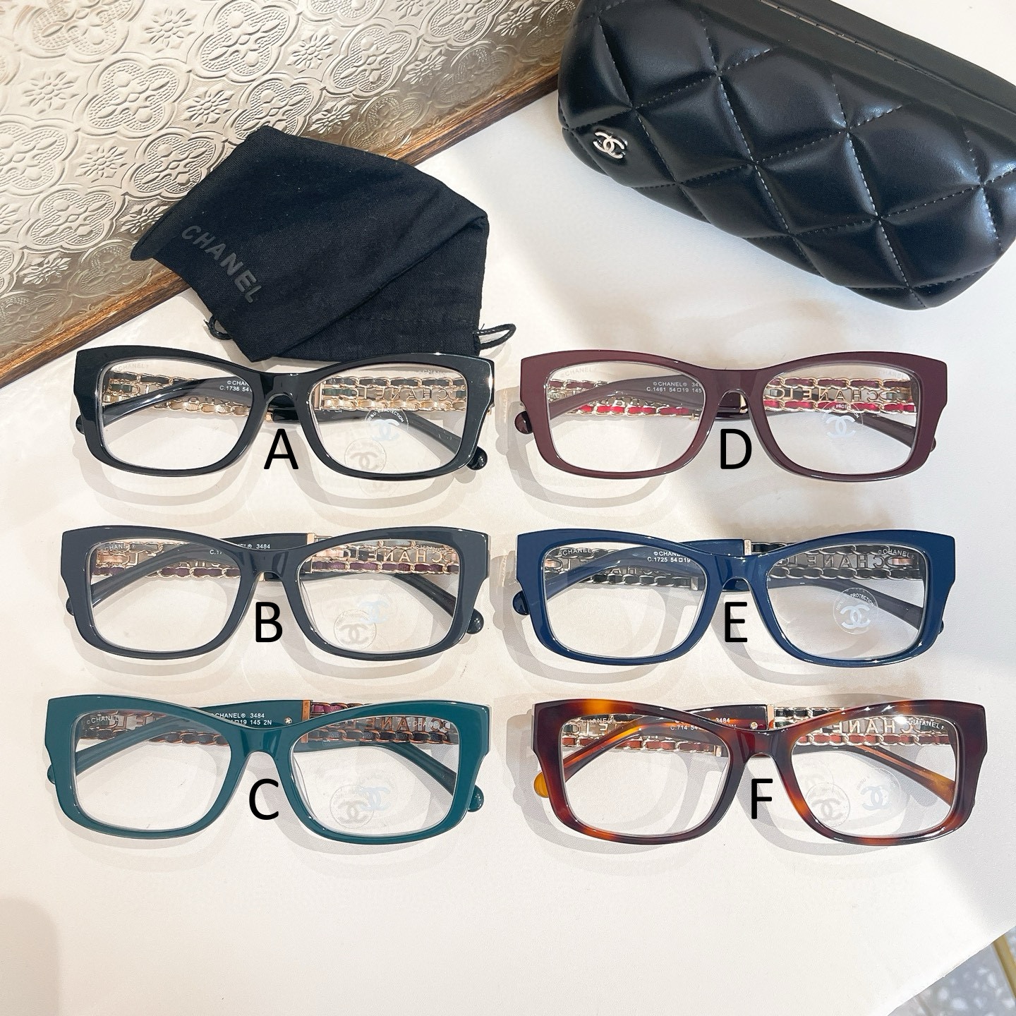 샤넬 Chanel 3484 54口17-140