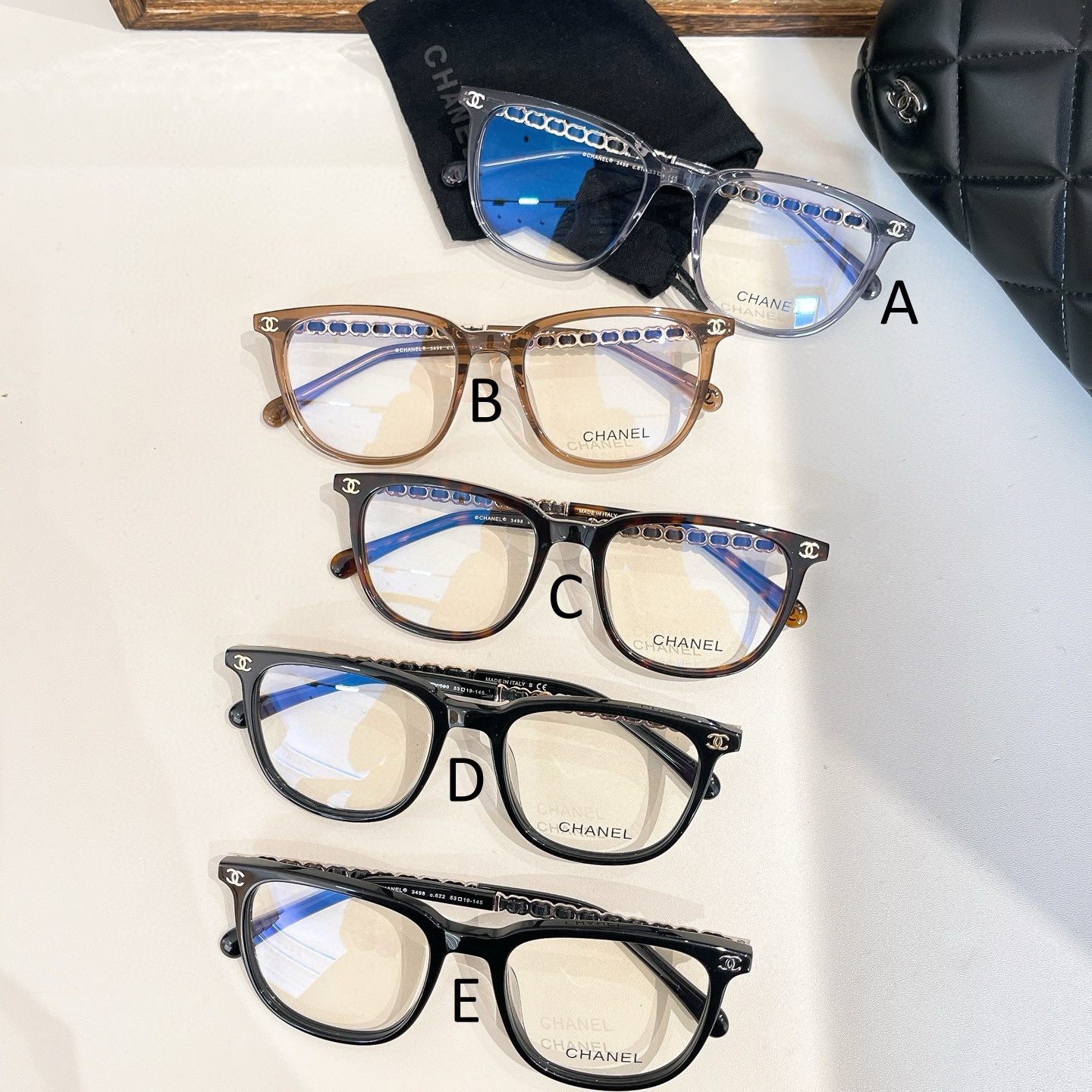 샤넬 Chanel 3498 53口19-145