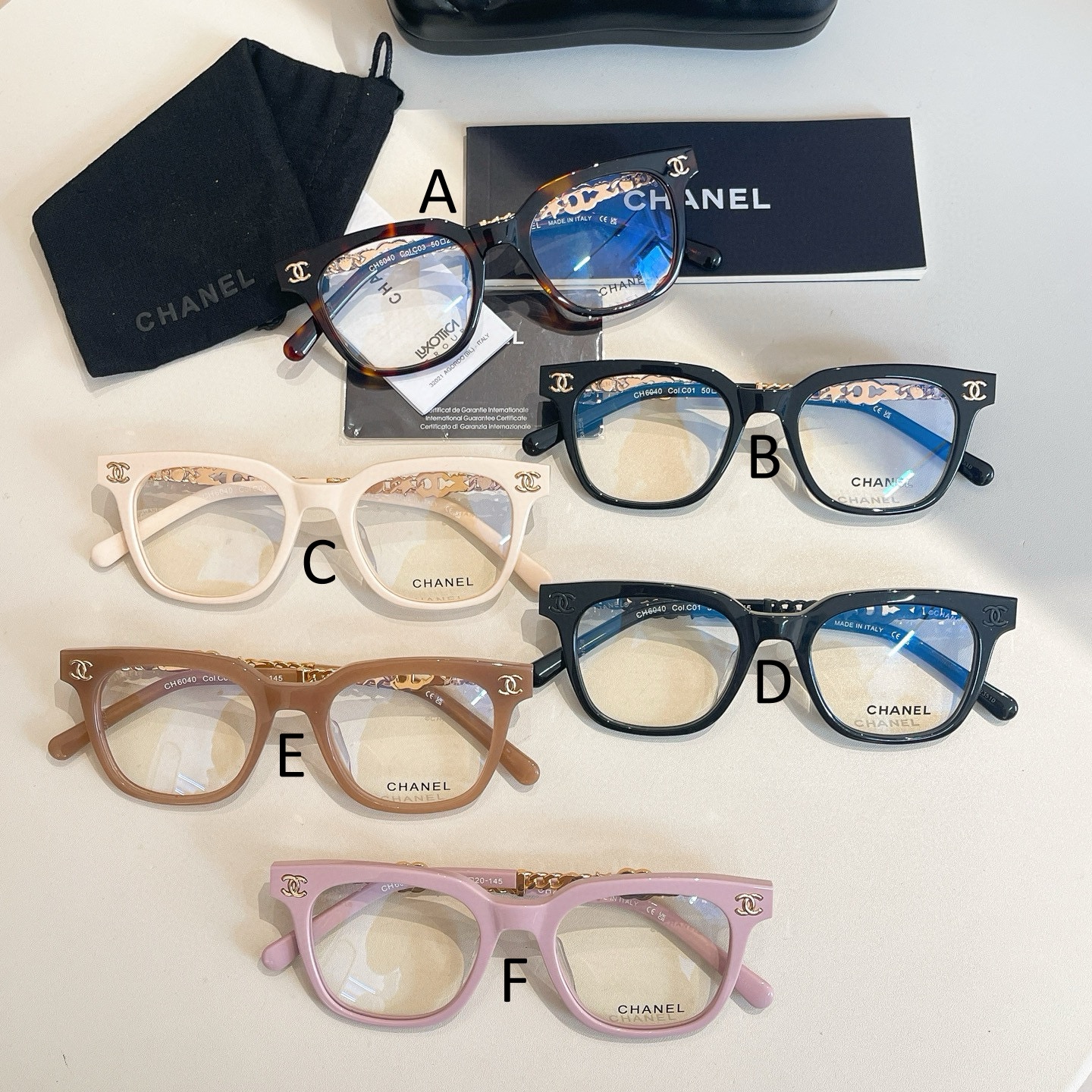 샤넬 Chanel CH6040 57口17-142