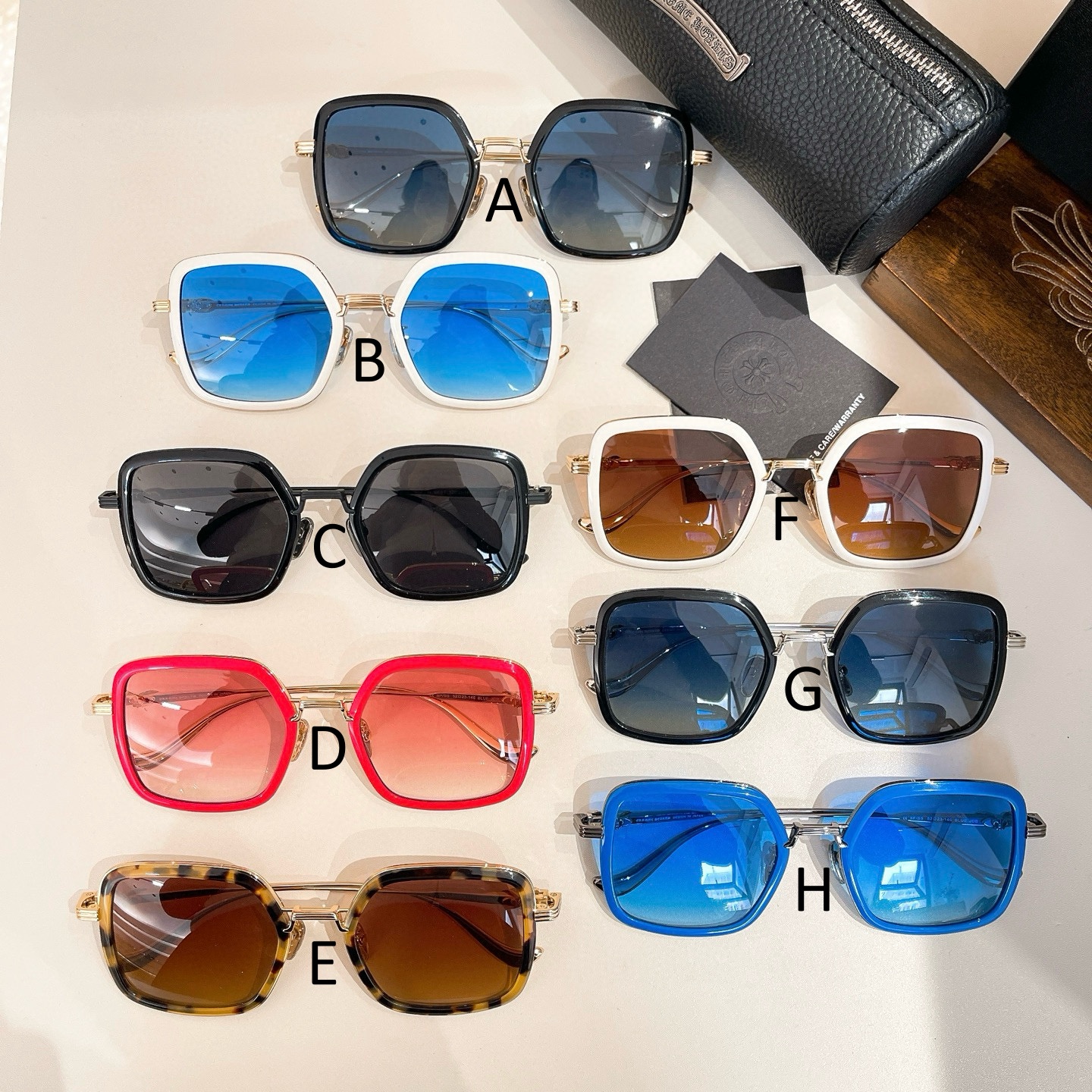 크롬하츠 Chrome Hearts BLUE JOB 52口23-146