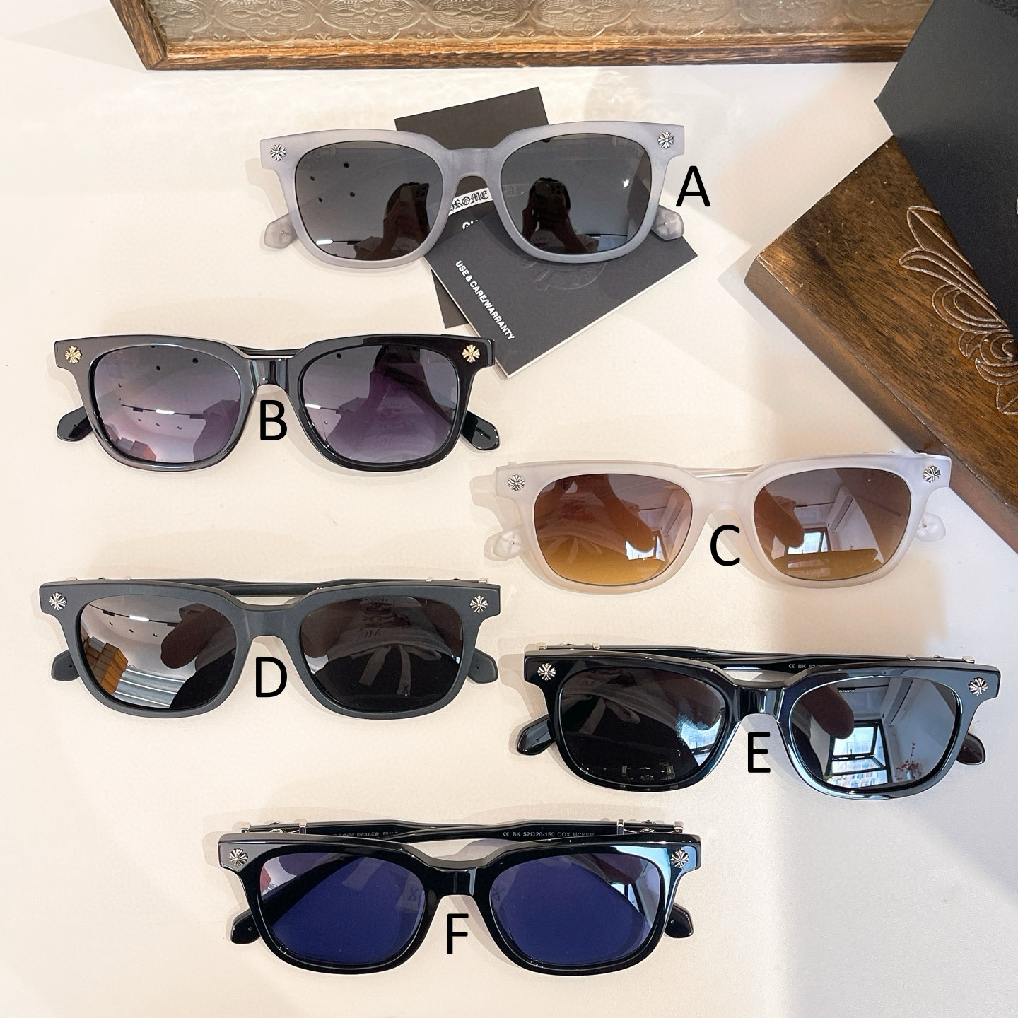 크롬하츠 Chrome Hearts COX UCKER 52口20-150