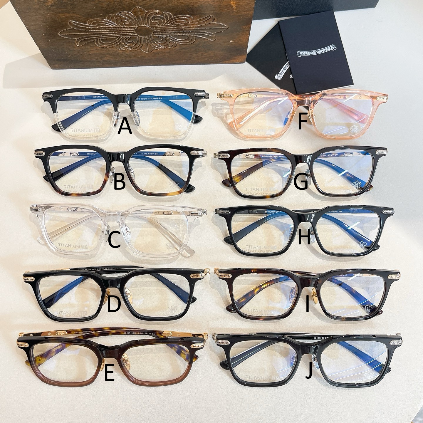 크롬하츠 Chrome Hearts SPUREM 53口19-148