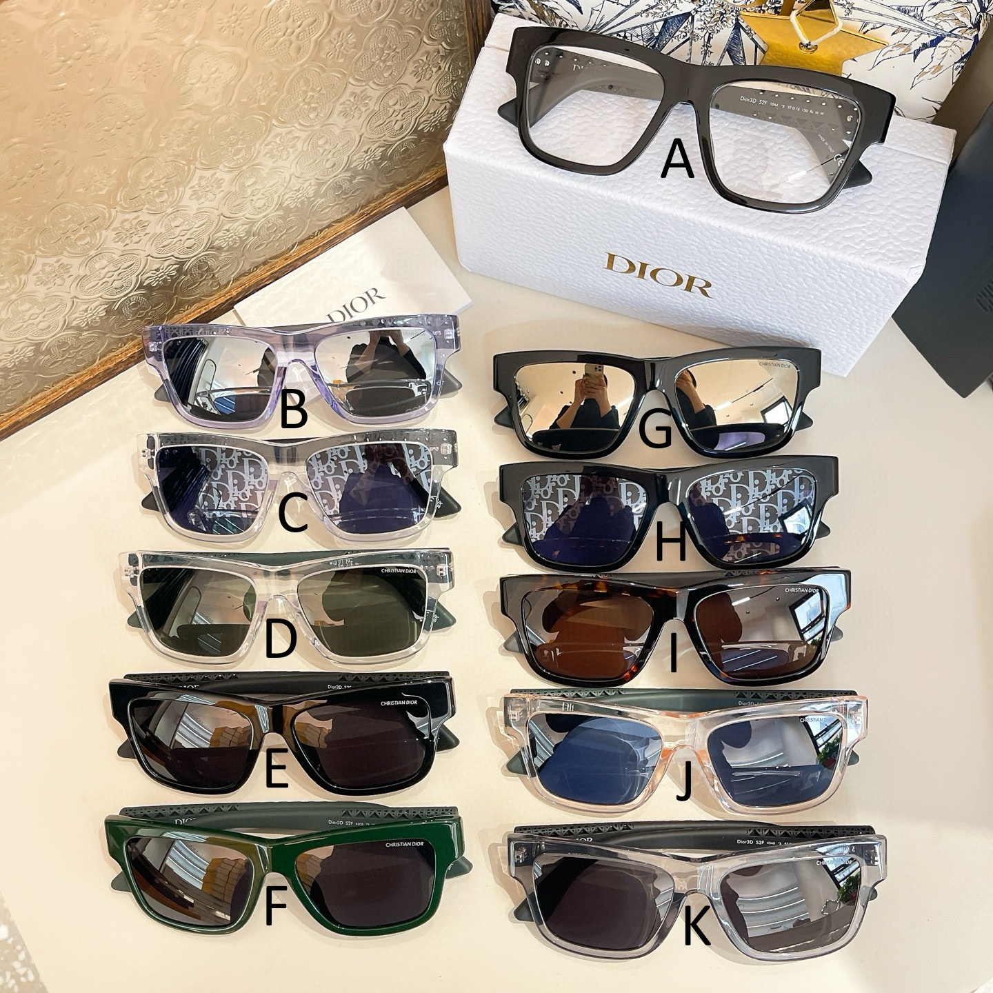 디올 Dior 3D S2F 57口16-150