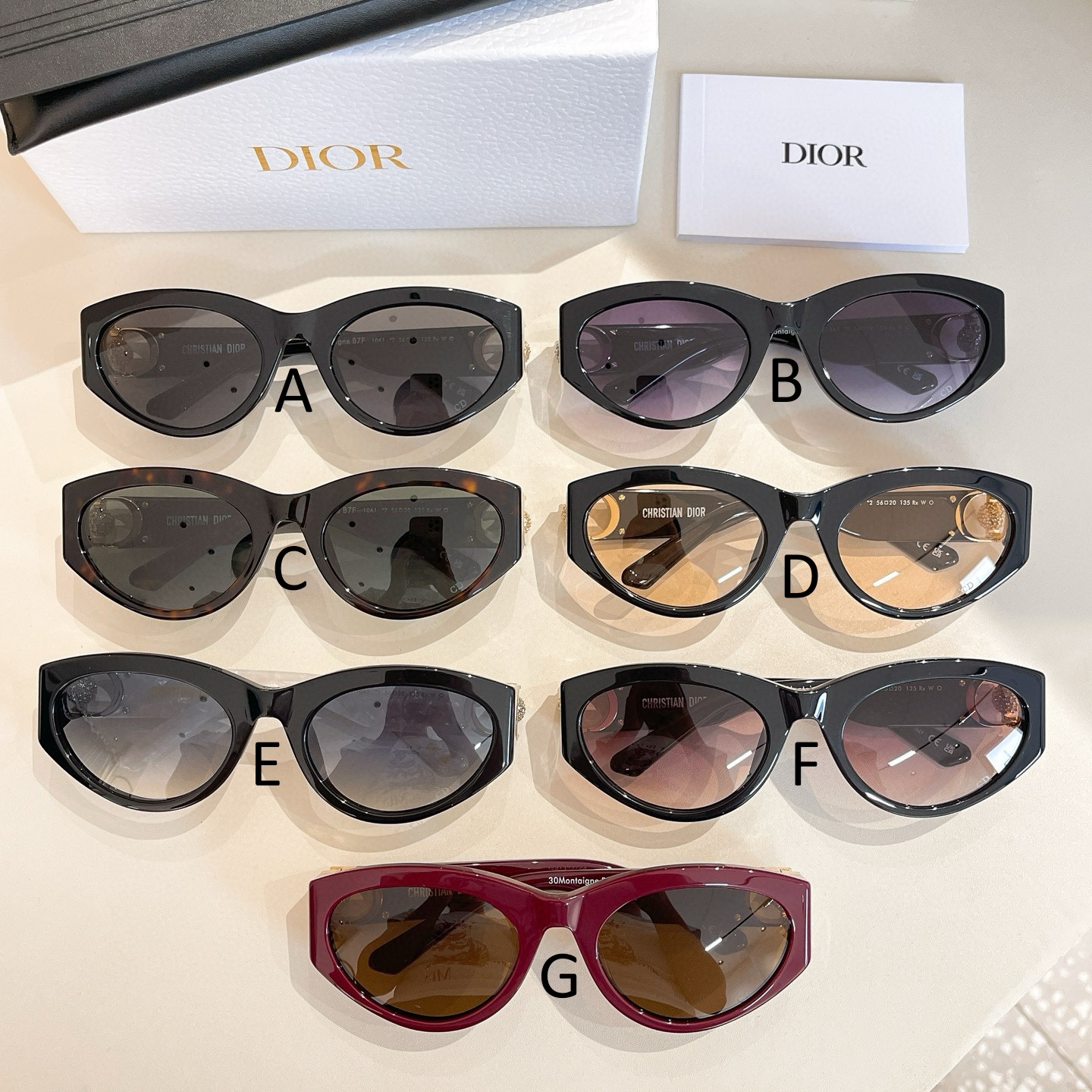 디올 Dior 30Montaigne B7F 56口20-135