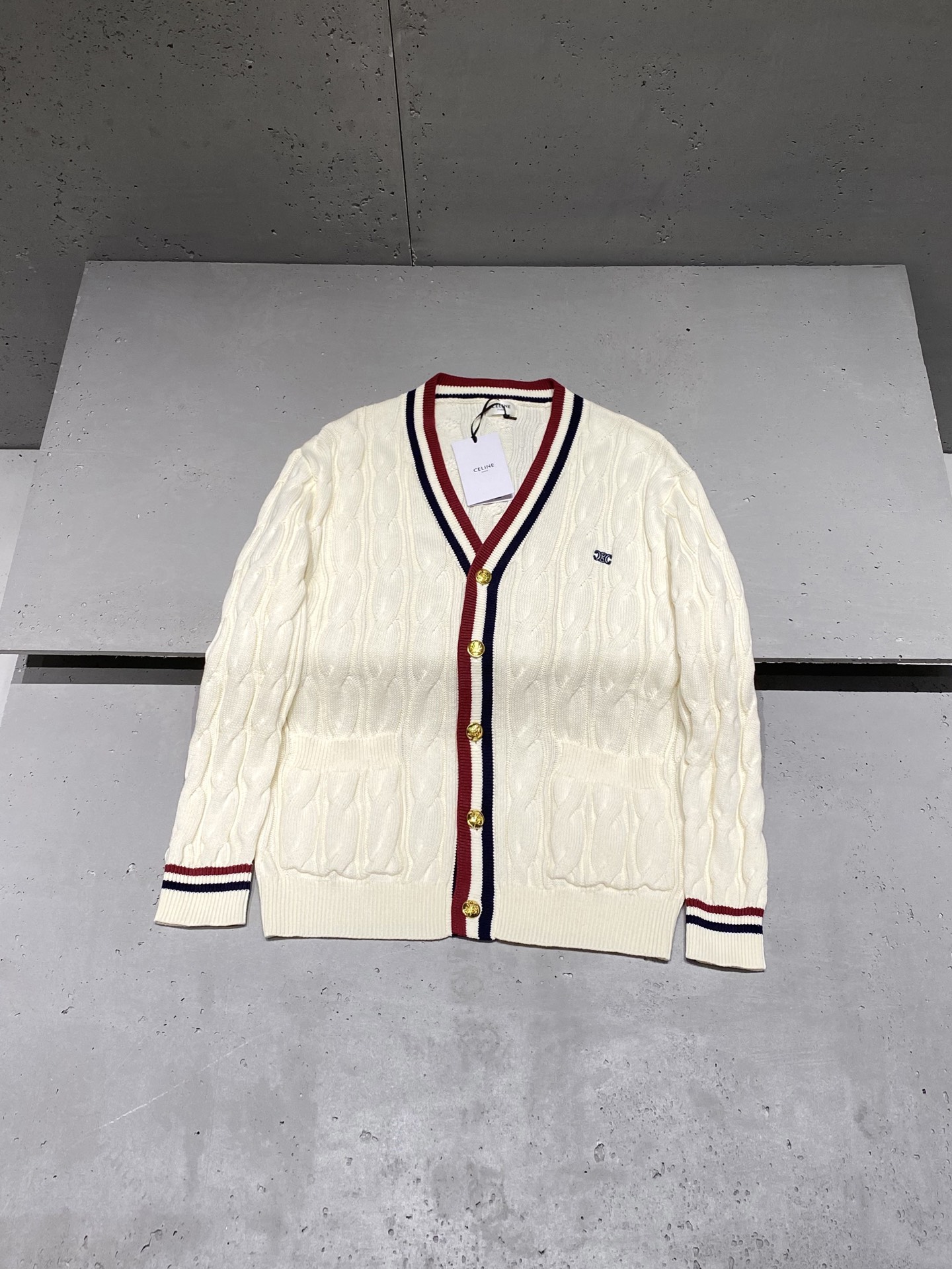 셀린느 CELINE 가디건