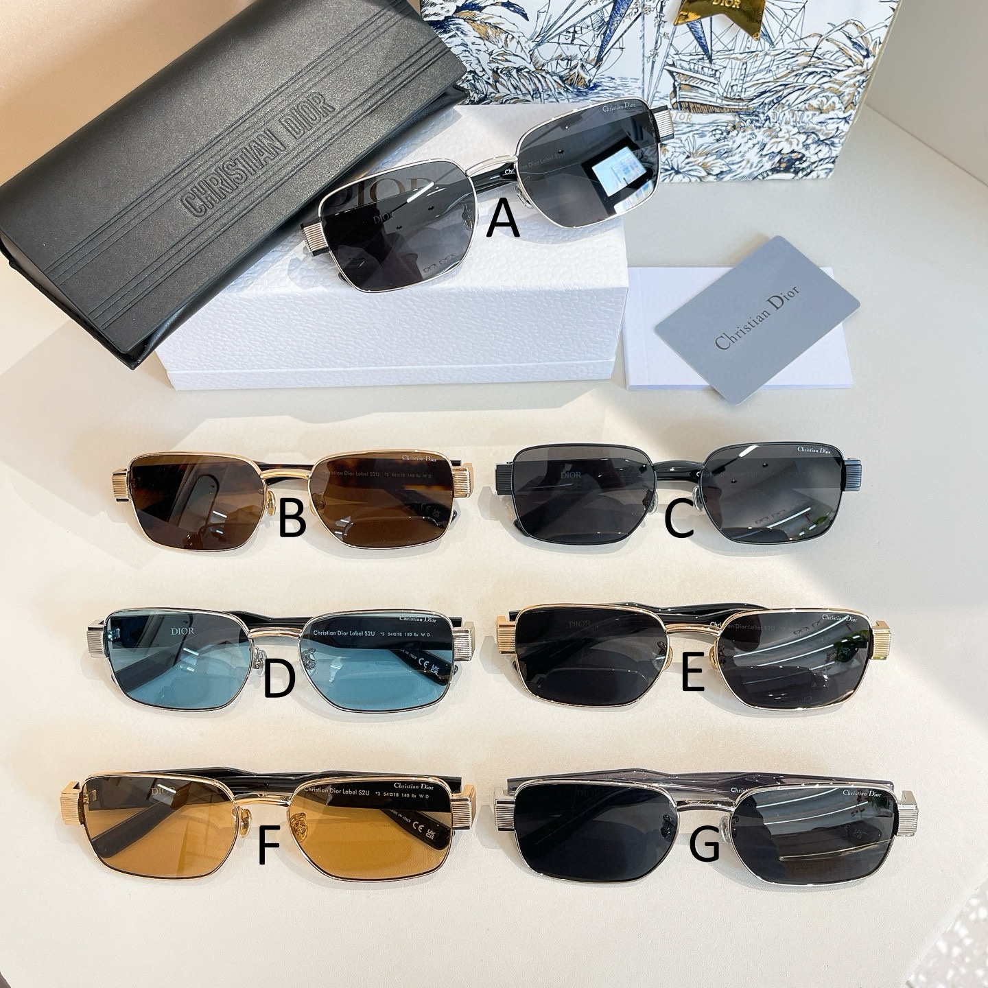 디올 Dior Christian Dior Label S2U 54口18-140