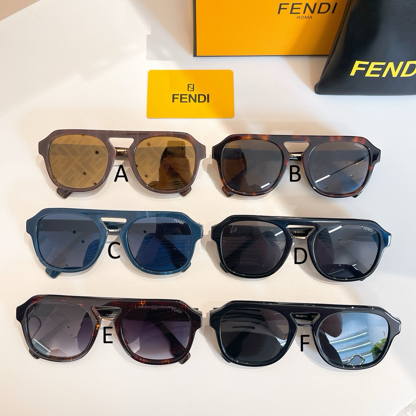 펜디 FENDI FE 40026U 55口19-145