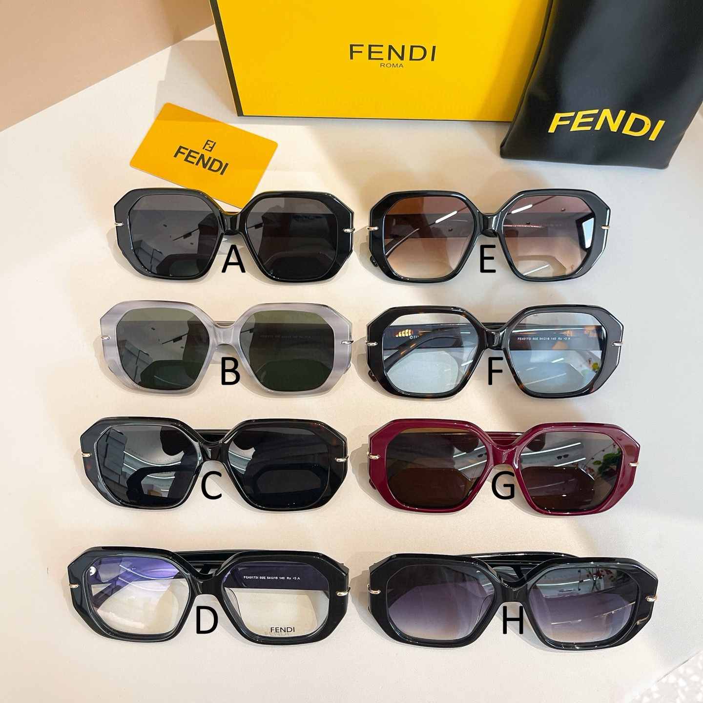 펜디 FENDI FE40173I 56口18-145