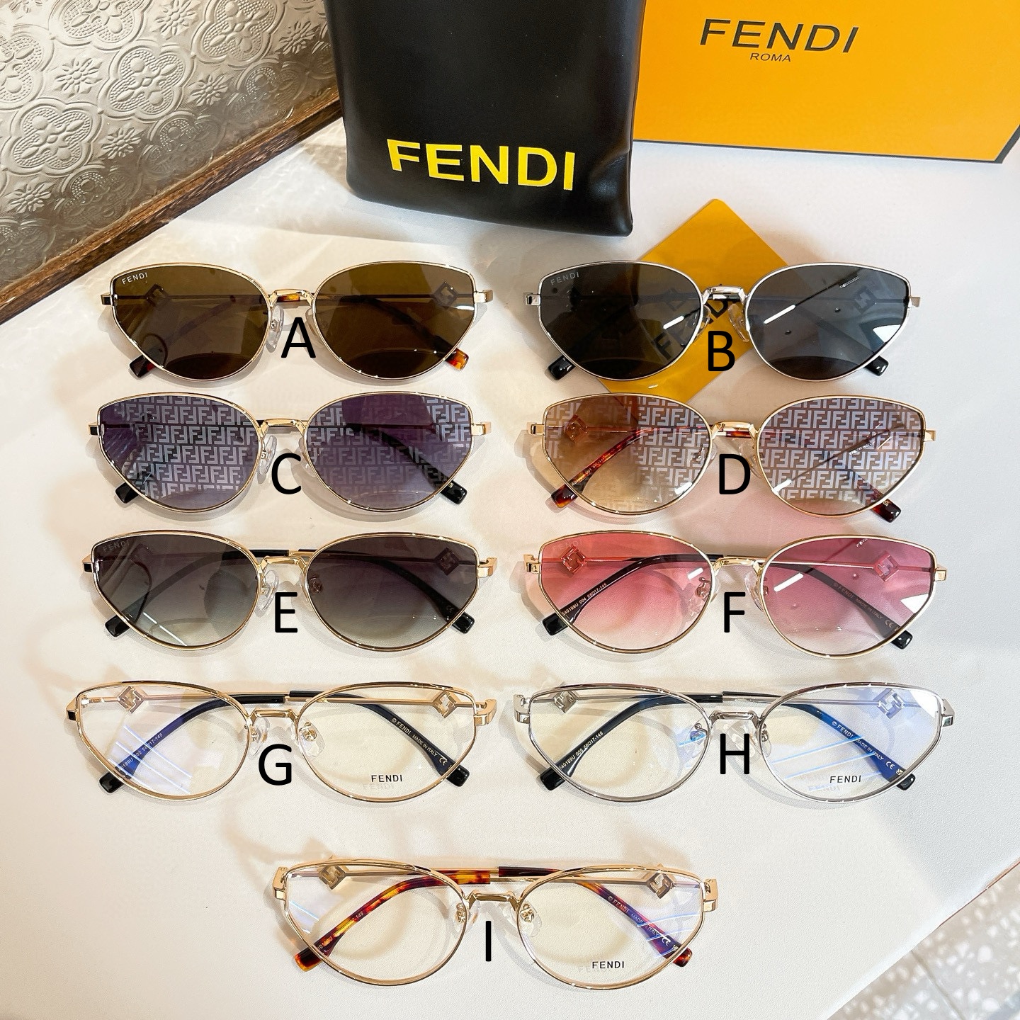 펜디 FENDI FE40189U 58口17-145
