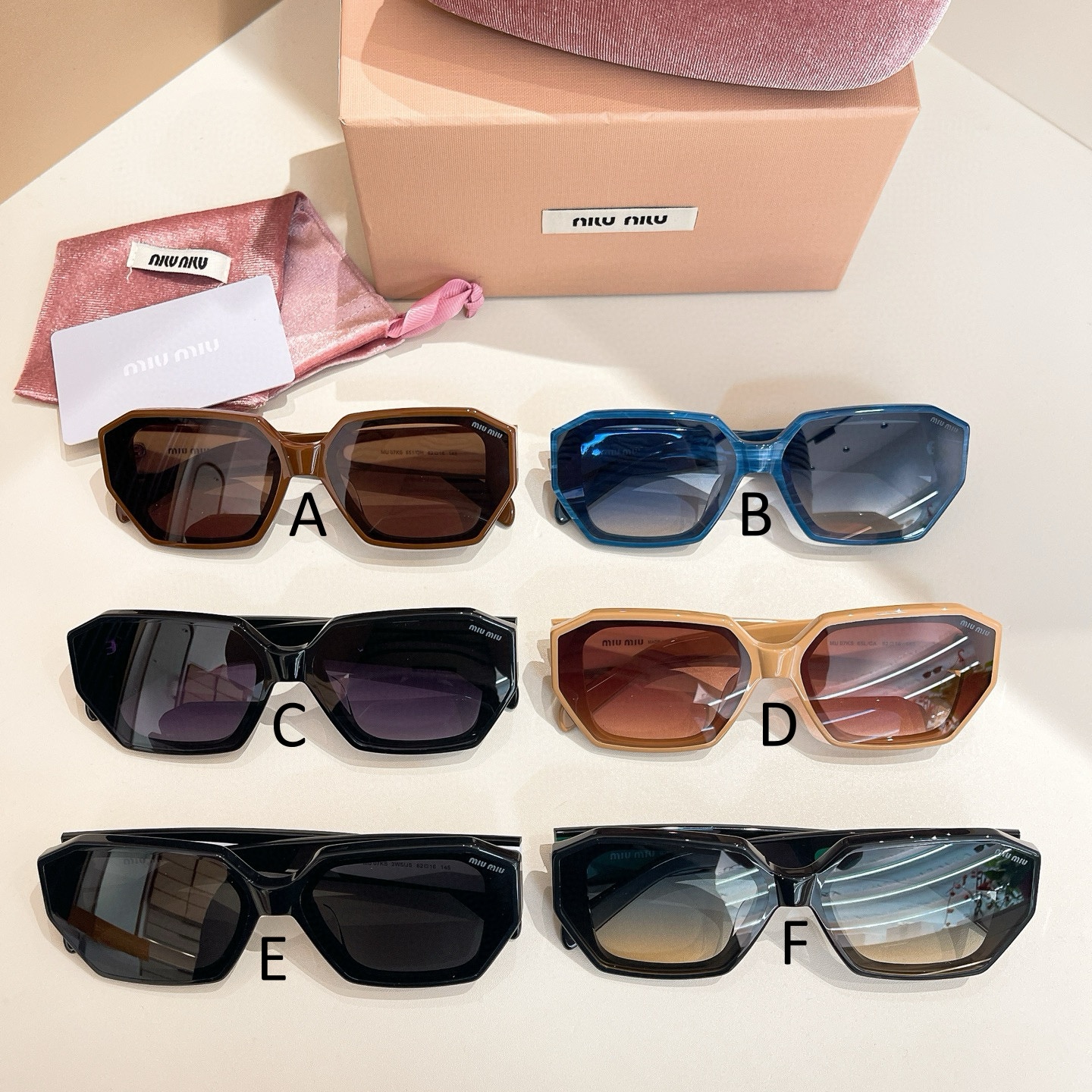 미우 미우 MIU MIU MU 07KS 62口16-145