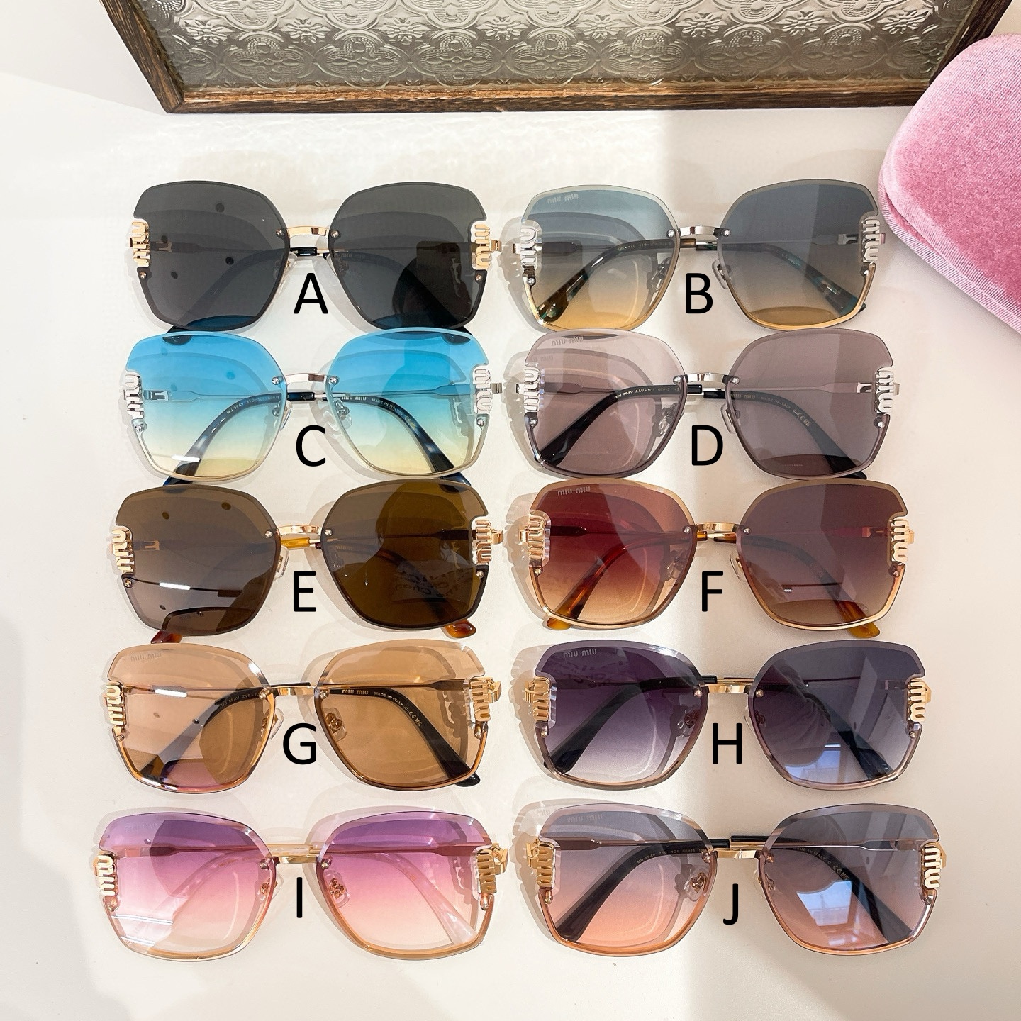 미우 미우 MIU MIU MU 89AV 60口15-145