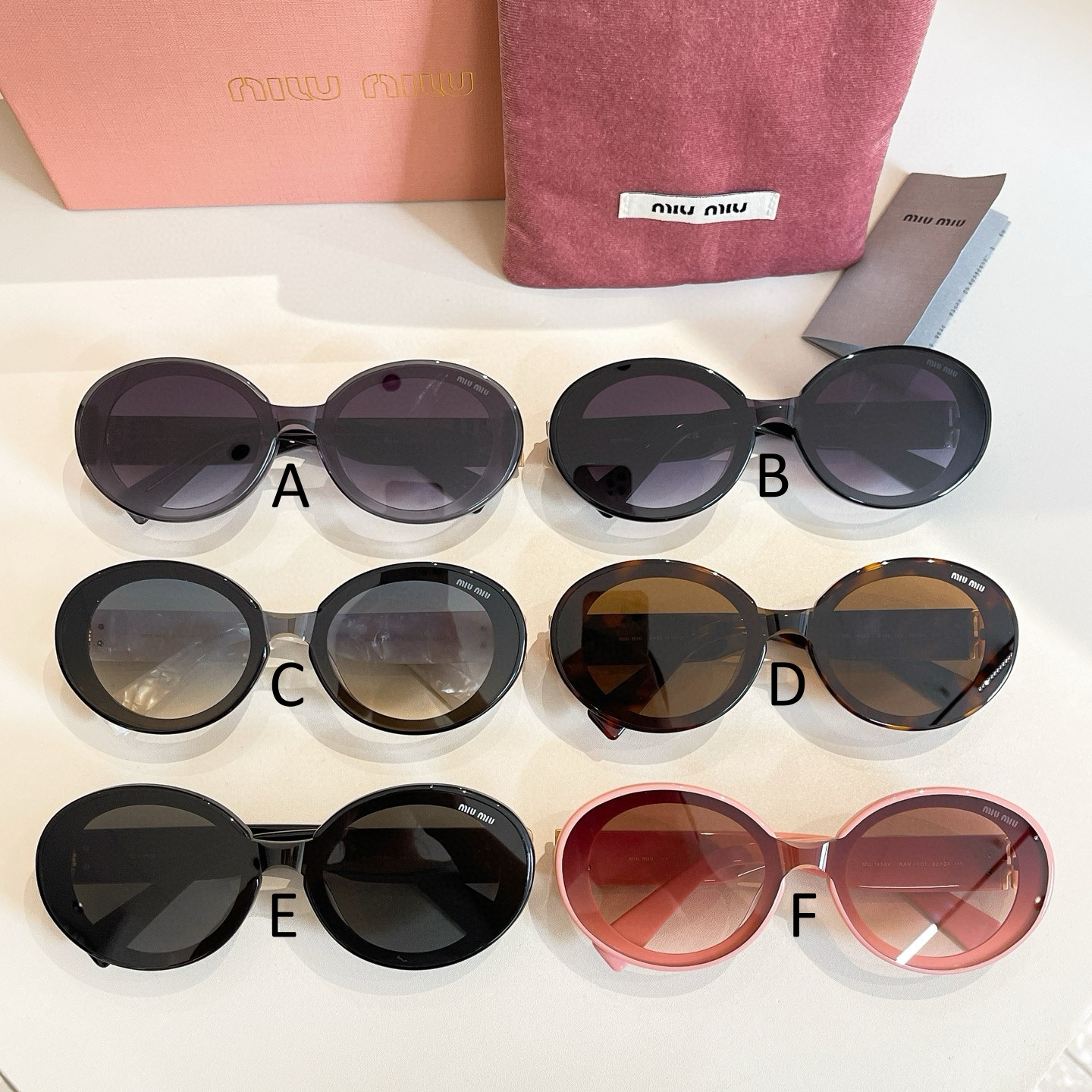 미우 미우 MIU MIU MU 143AV 52口24-140