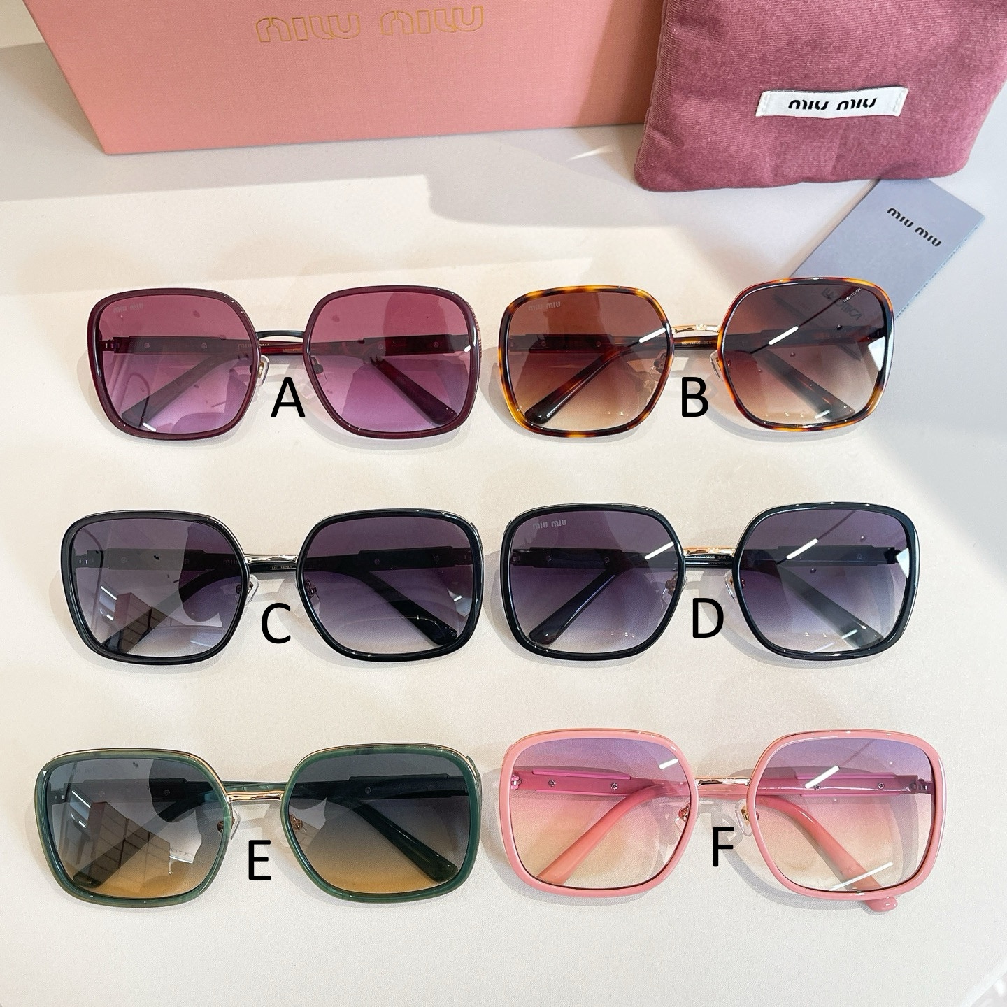 미우 미우 MIU MIU MU 1474S 60口20-143