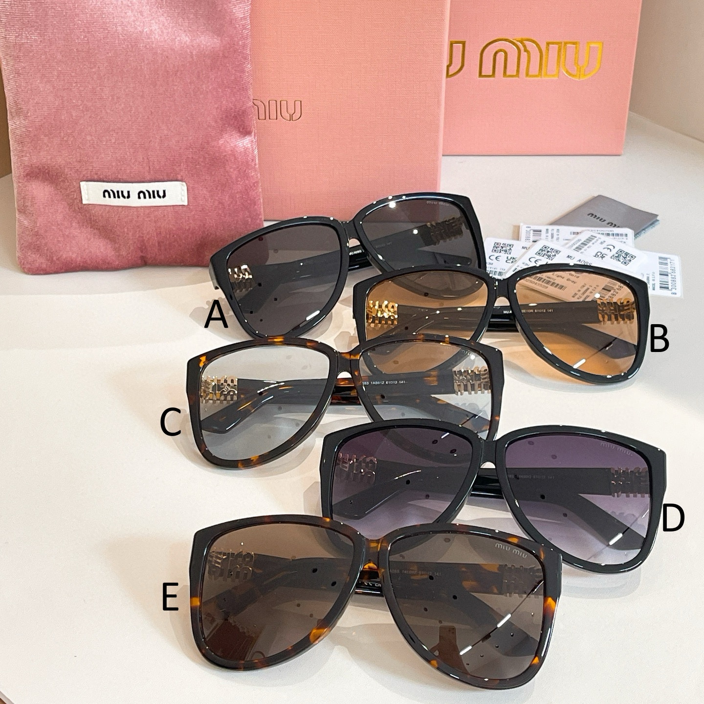 미우 미우 MIU MIU MU A08S 61口12-141