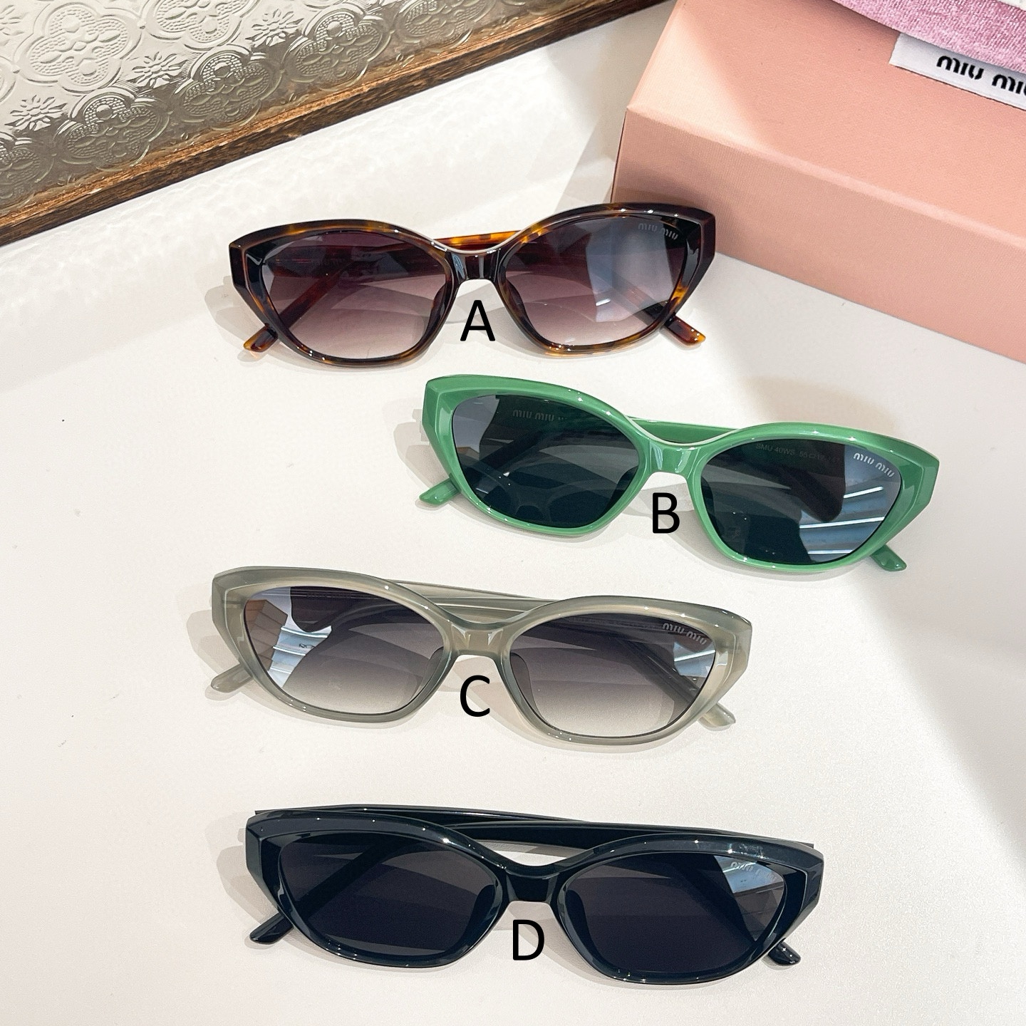 미우 미우 MIU MIU SMU 40WS 55口17-147