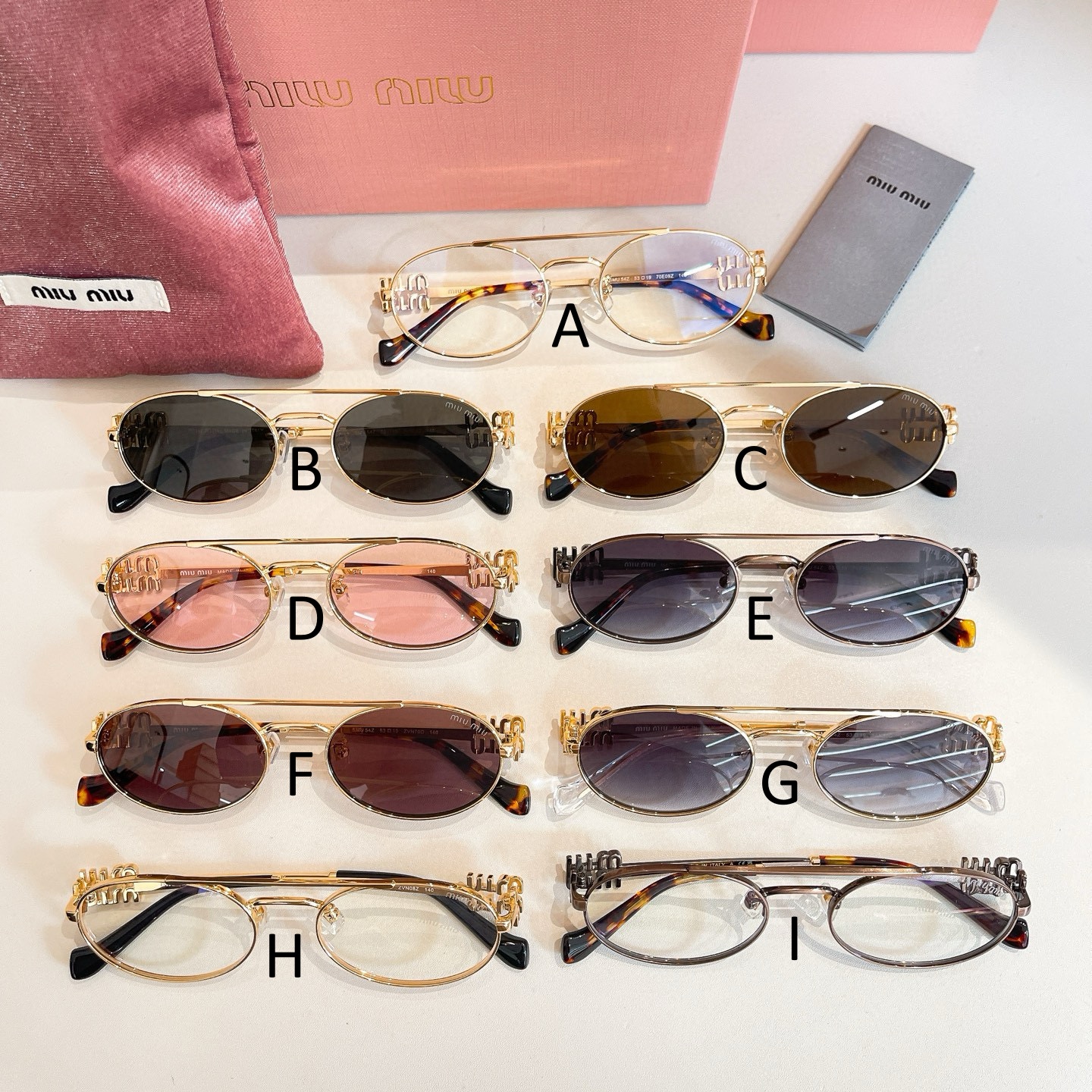 미우 미우 MIU MIU SMU 54Z 53口19-140