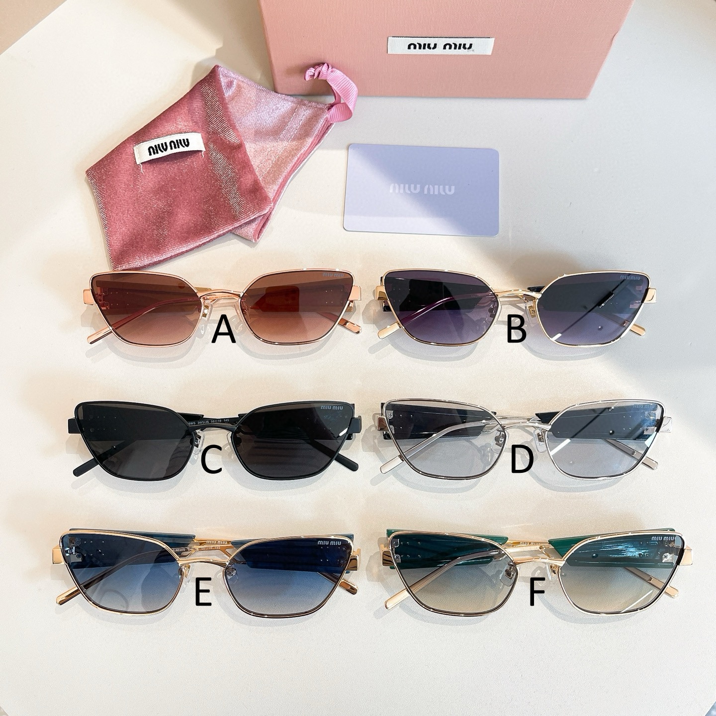 미우 미우 MIU MIU SMU 65WS 58口19-140