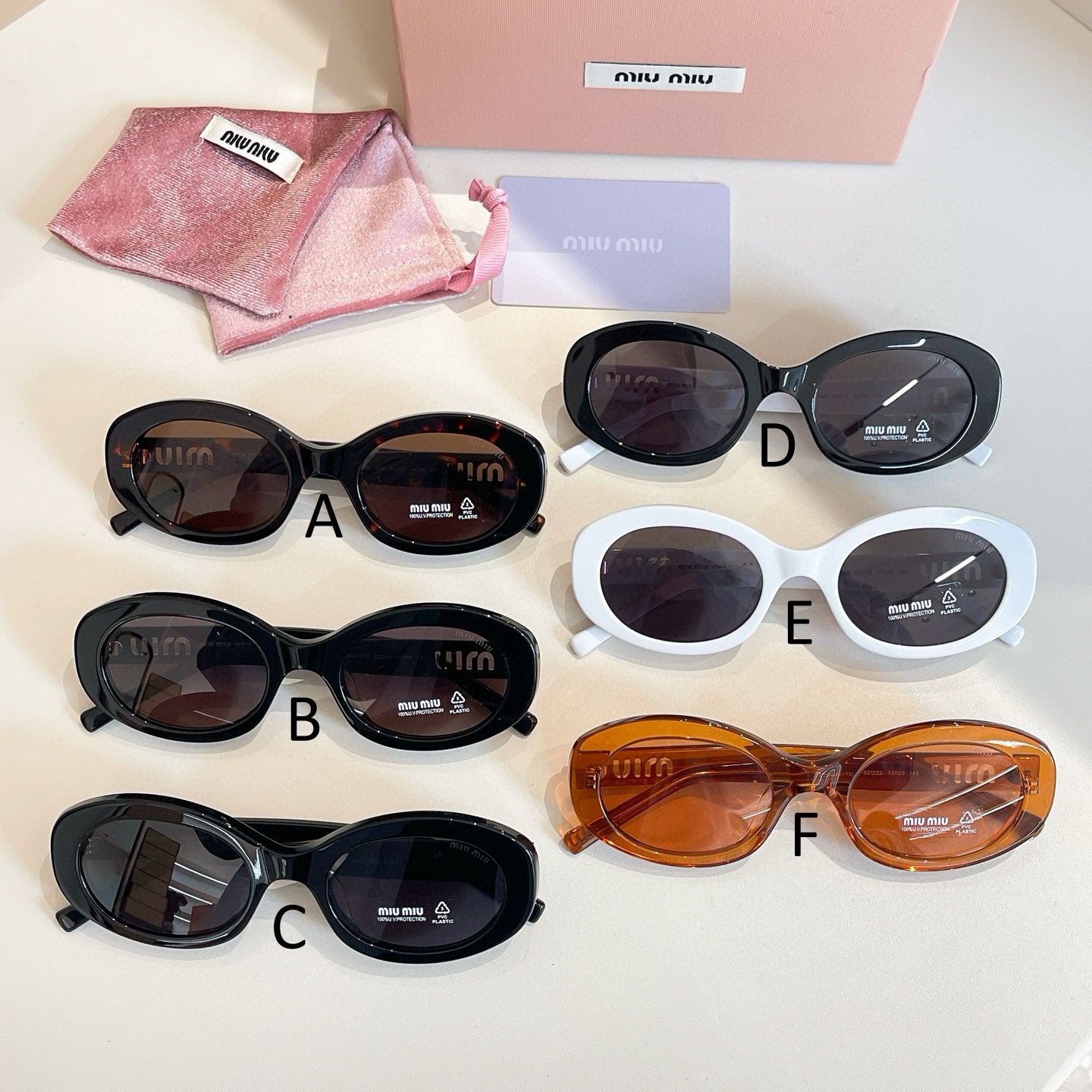 미우 미우 MIU MIU SMU 109Z 55口17-147