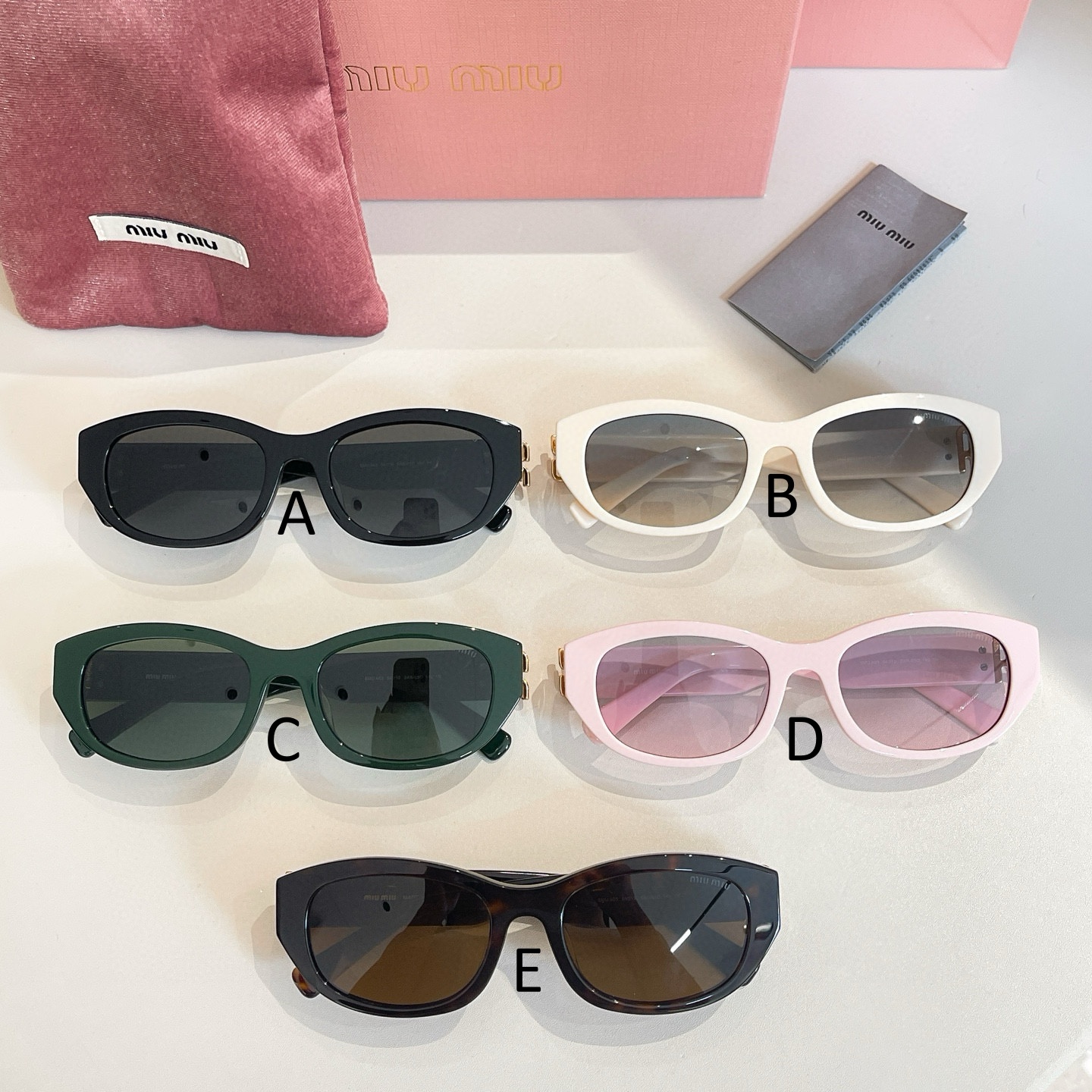 미우 미우 MIU MIU SMU A03 54口19-140