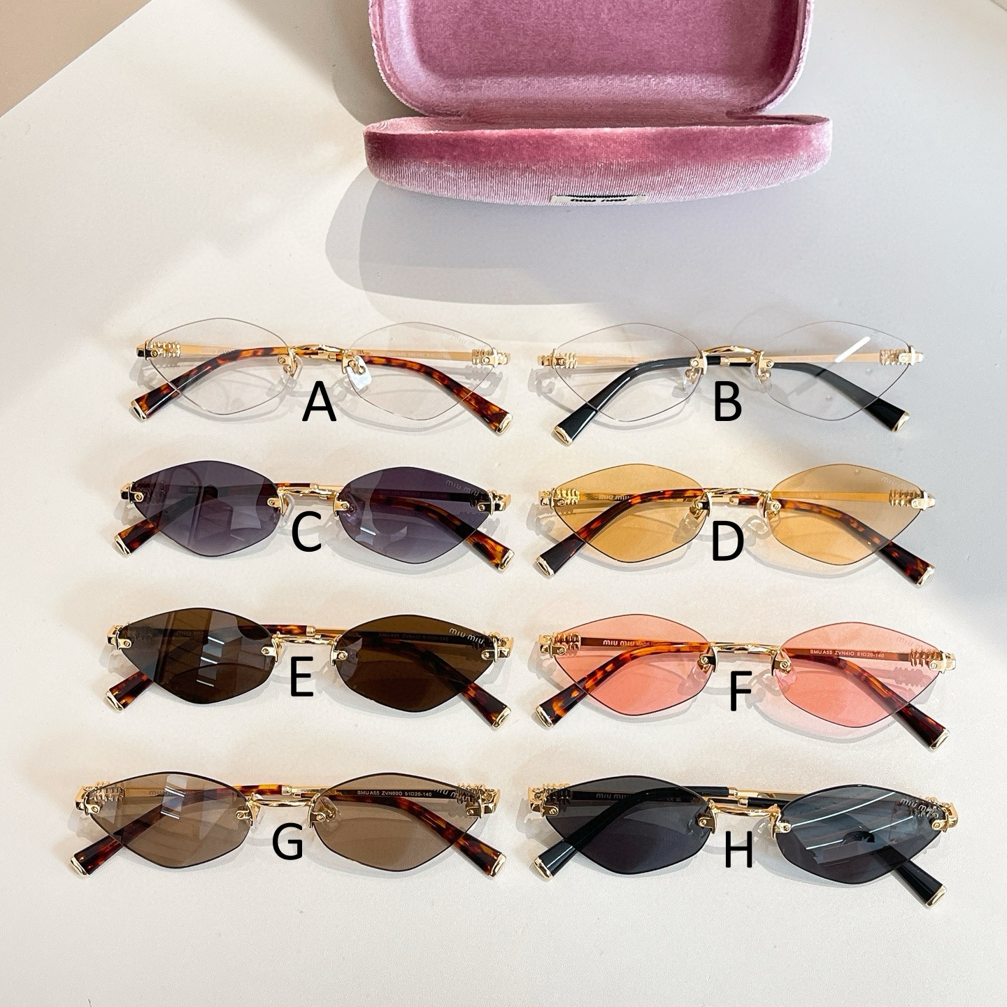 미우 미우 MIU MIU SMU A55 51口20-140