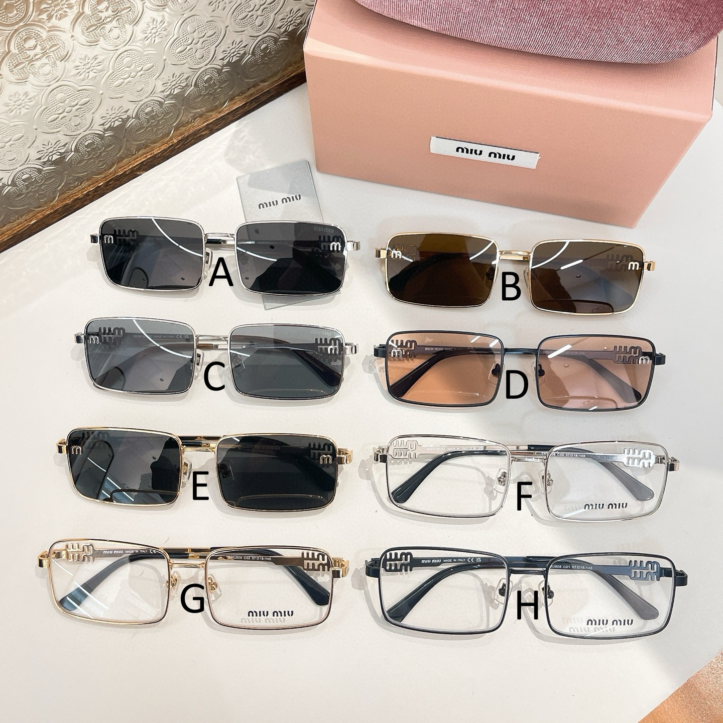 미우 미우 MIU MIU SMU808 57口18-145