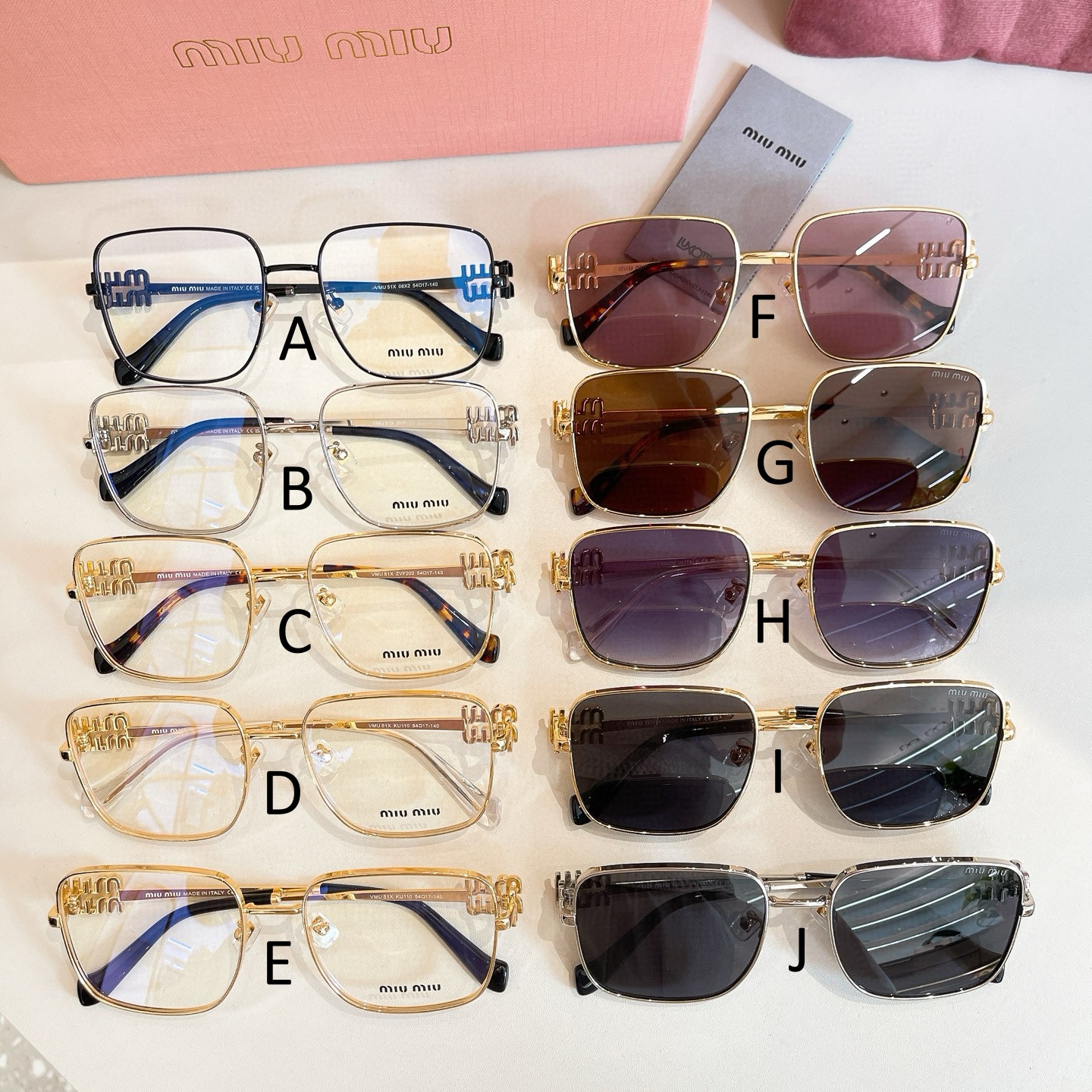 미우 미우 MIU MIU VMU 51X 54口17-140