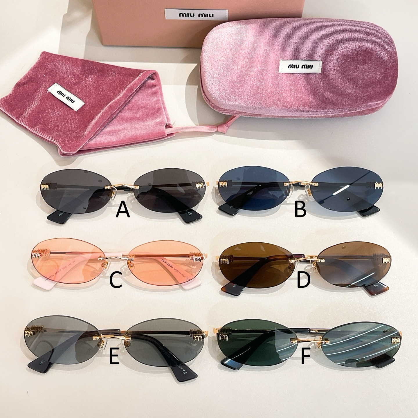 미우 미우 MIU MIU VMU 74ZS 69口15-130