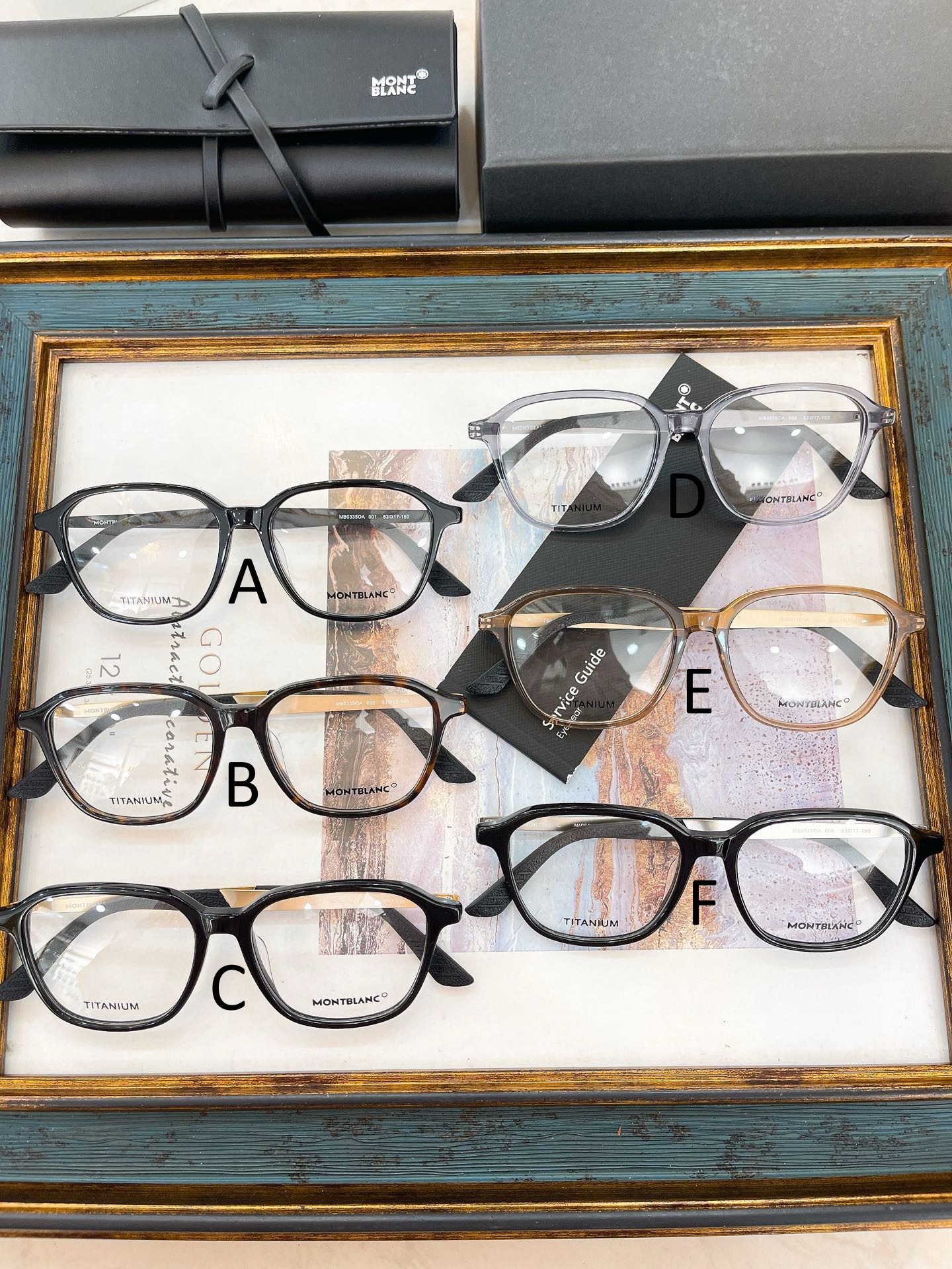 Mont Blanc MB0335OA 53口17-150