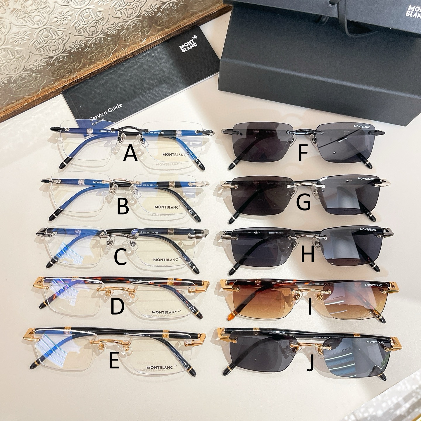 Mont Blanc MB0344S 54口20-150