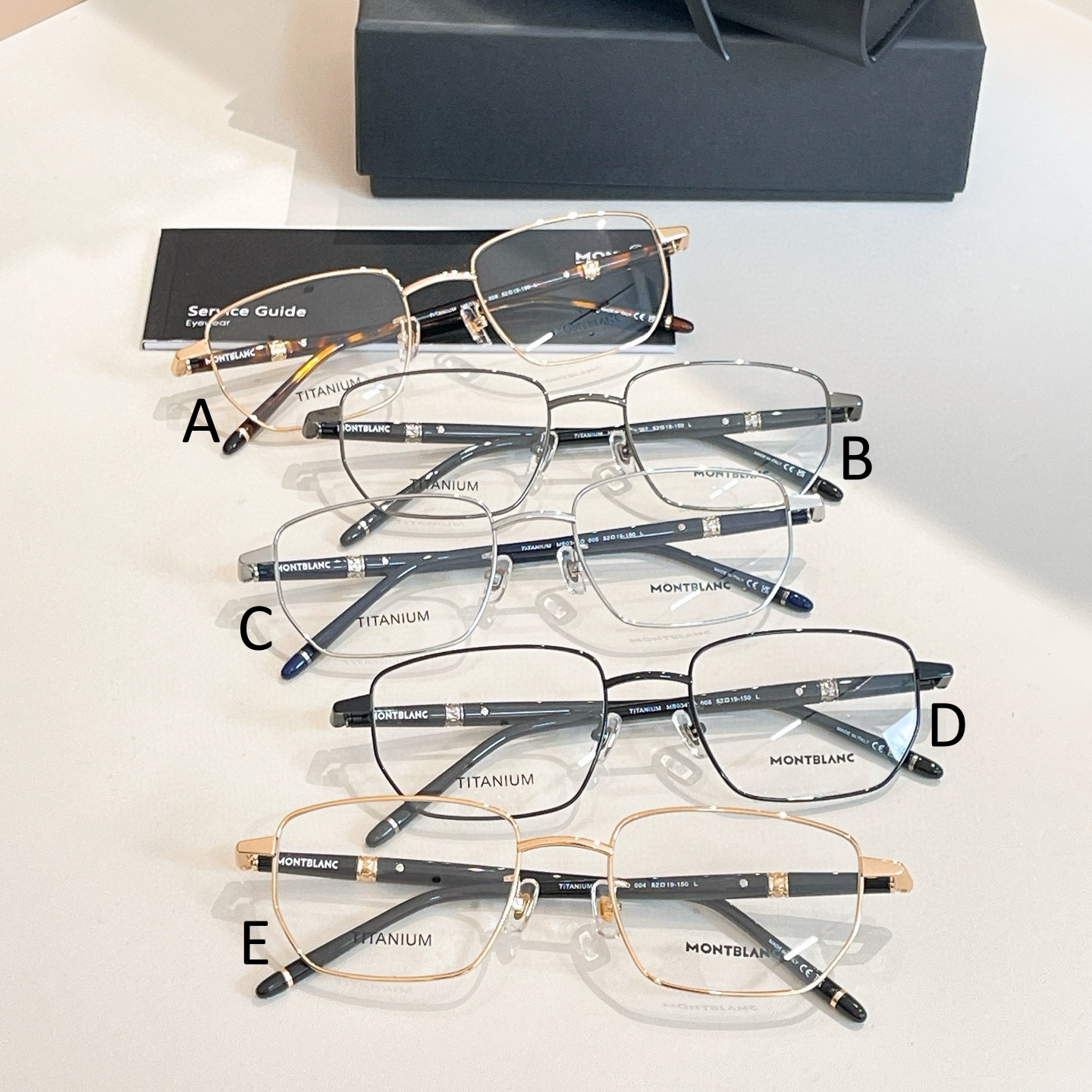 Mont Blanc MB0347O 52口19-150