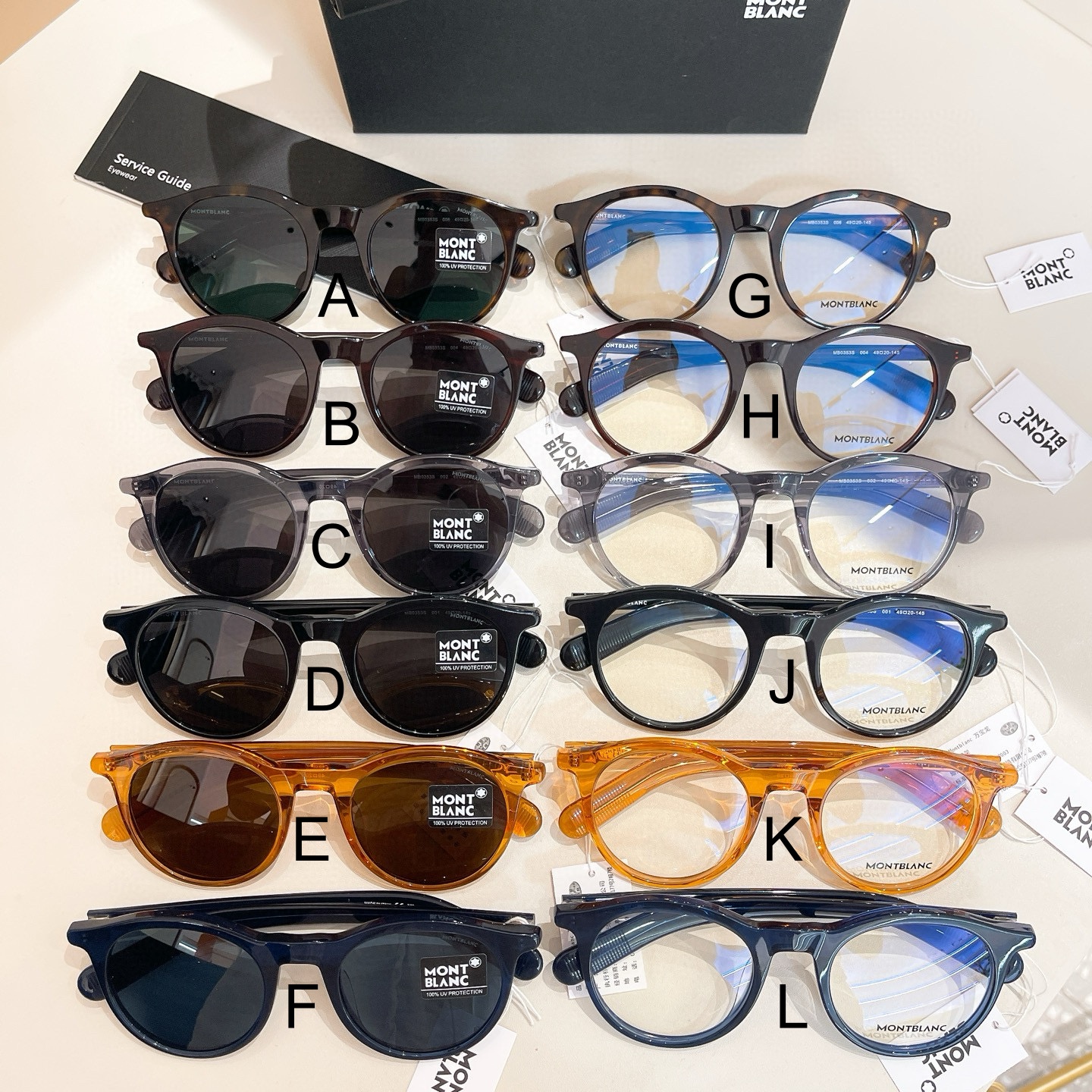 Mont Blanc MB0353S 49口20-145