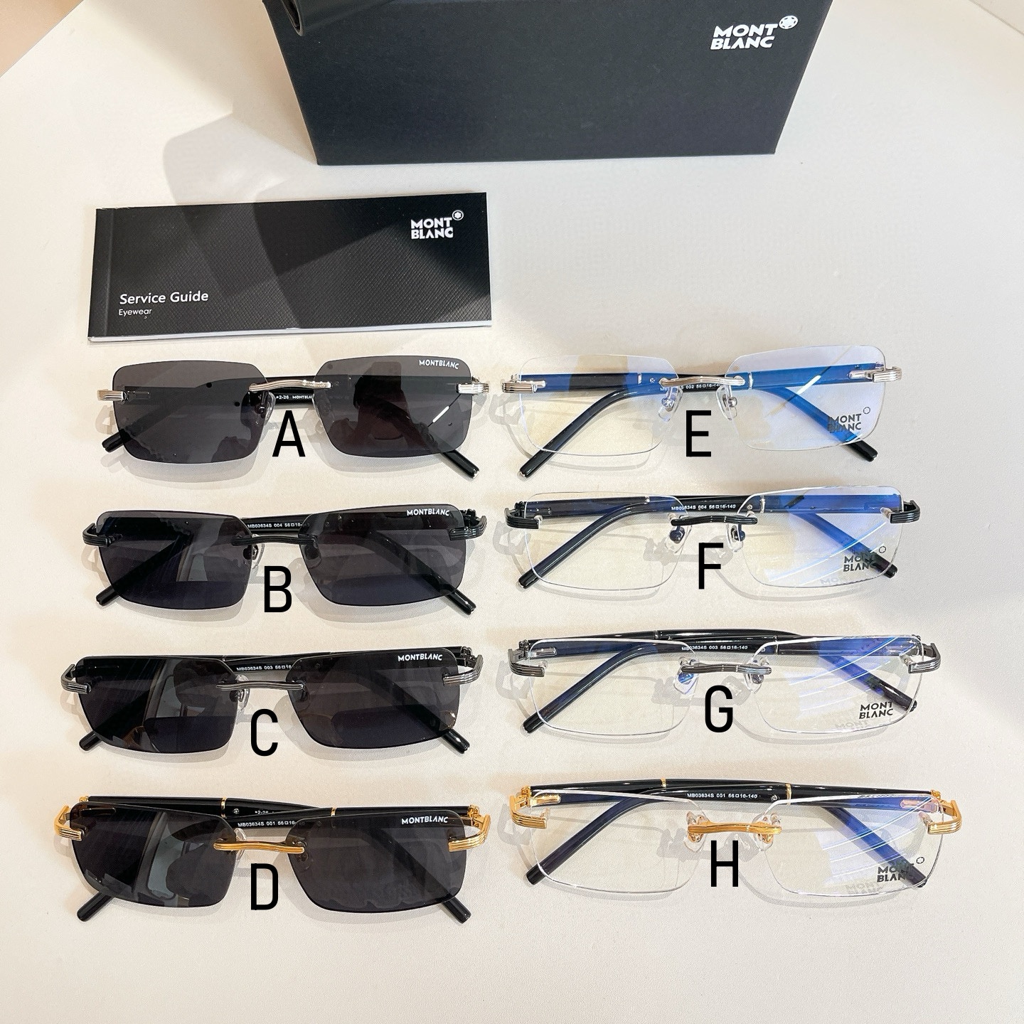 Mont Blanc MB03634S 56口16-140