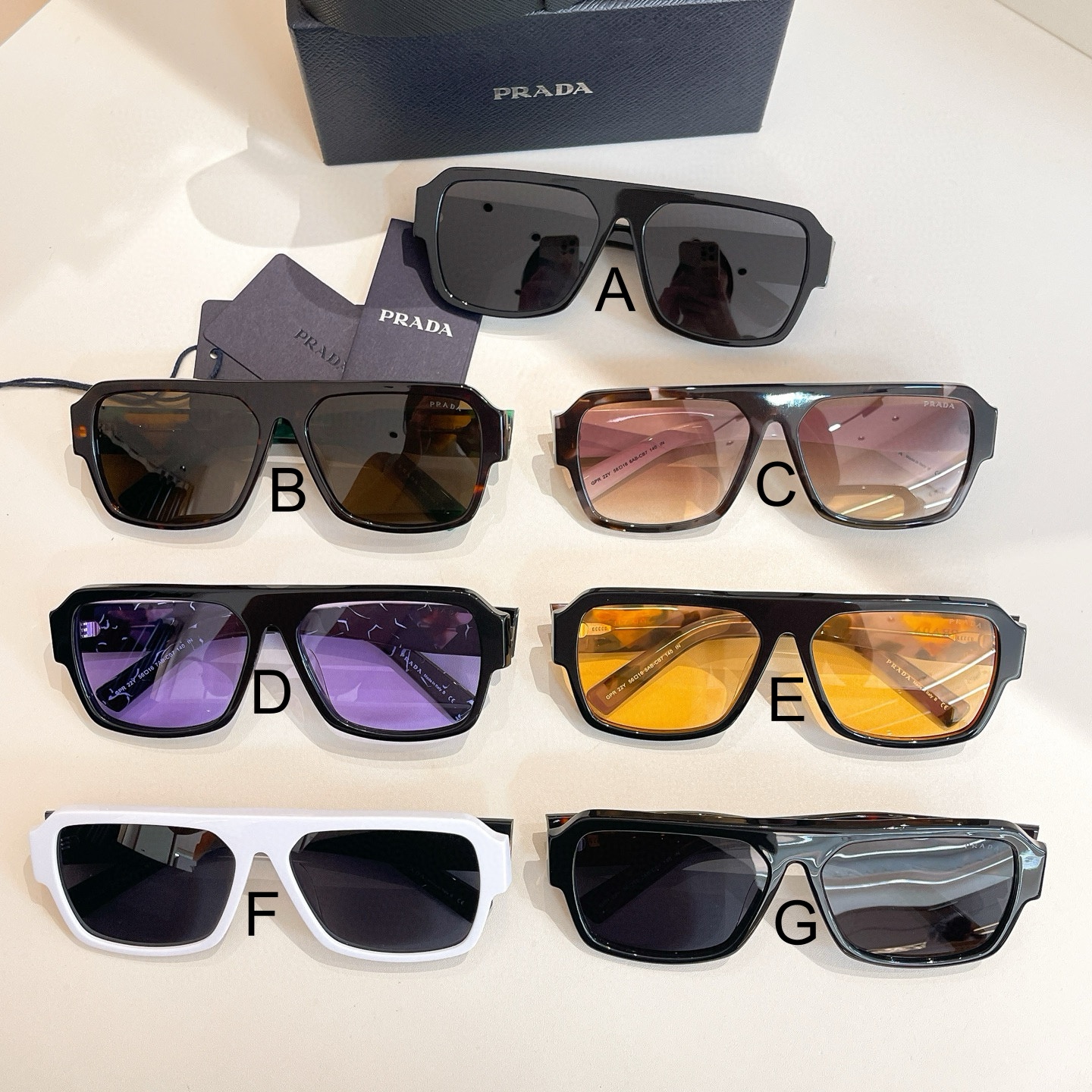 프라다 Prada GPR 22Y 56口16-145