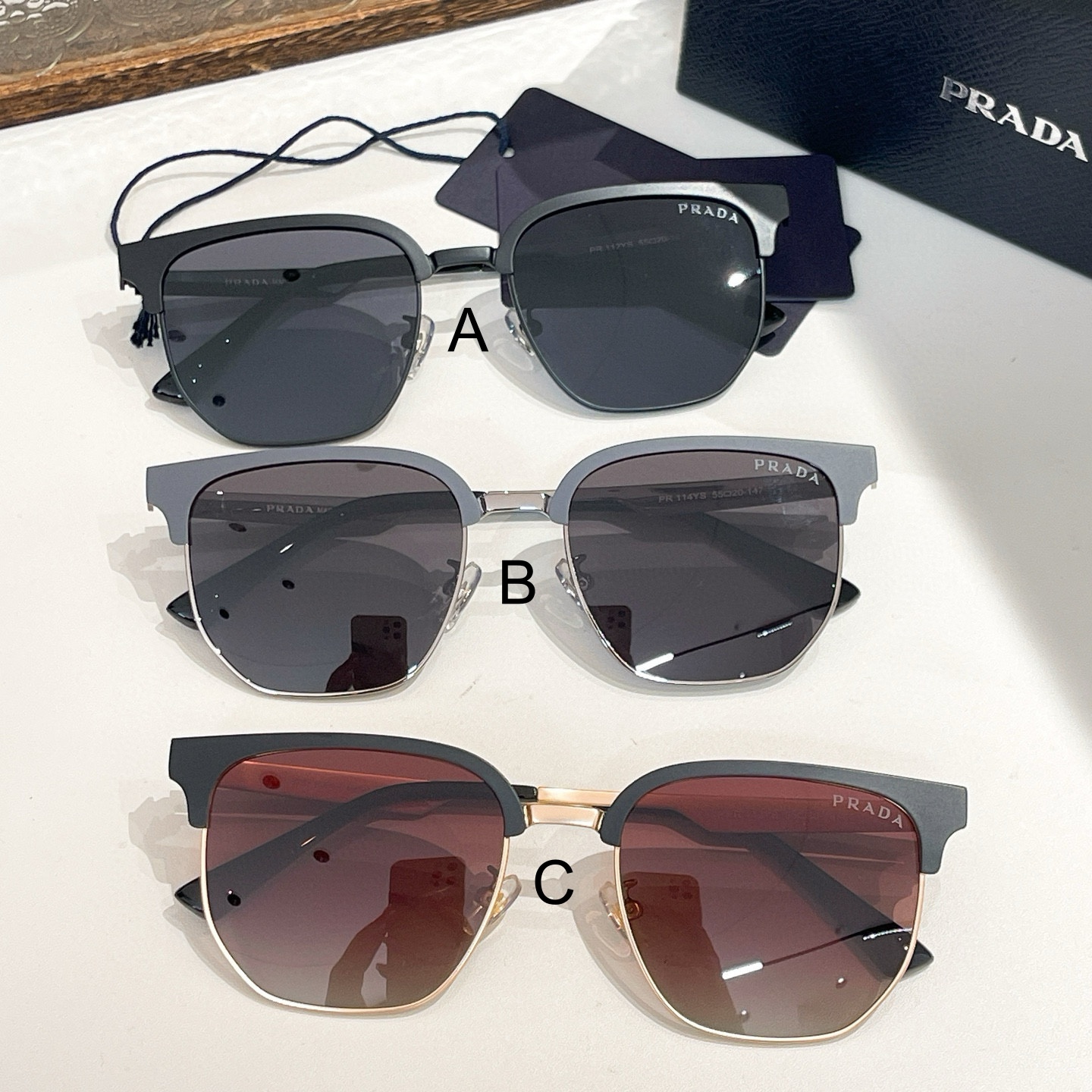 프라다 Prada PR 112YS 55口20-147